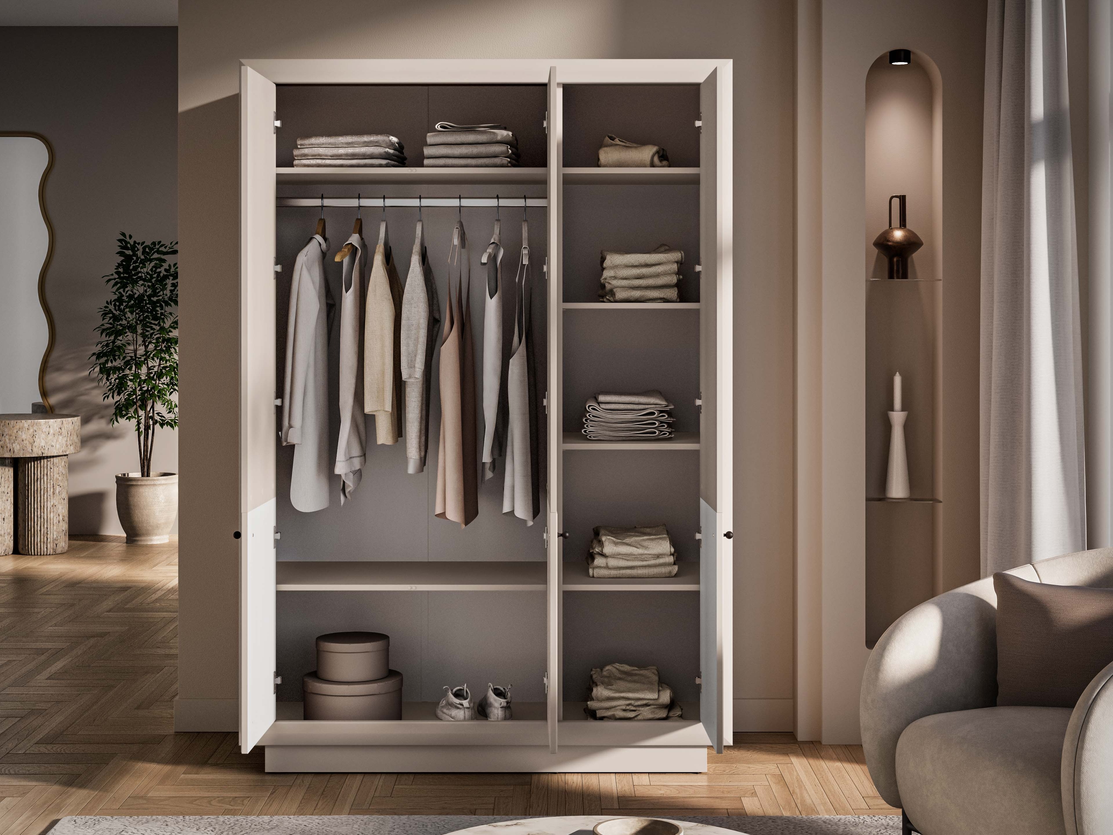 Kleiderschrank Cavmava 100