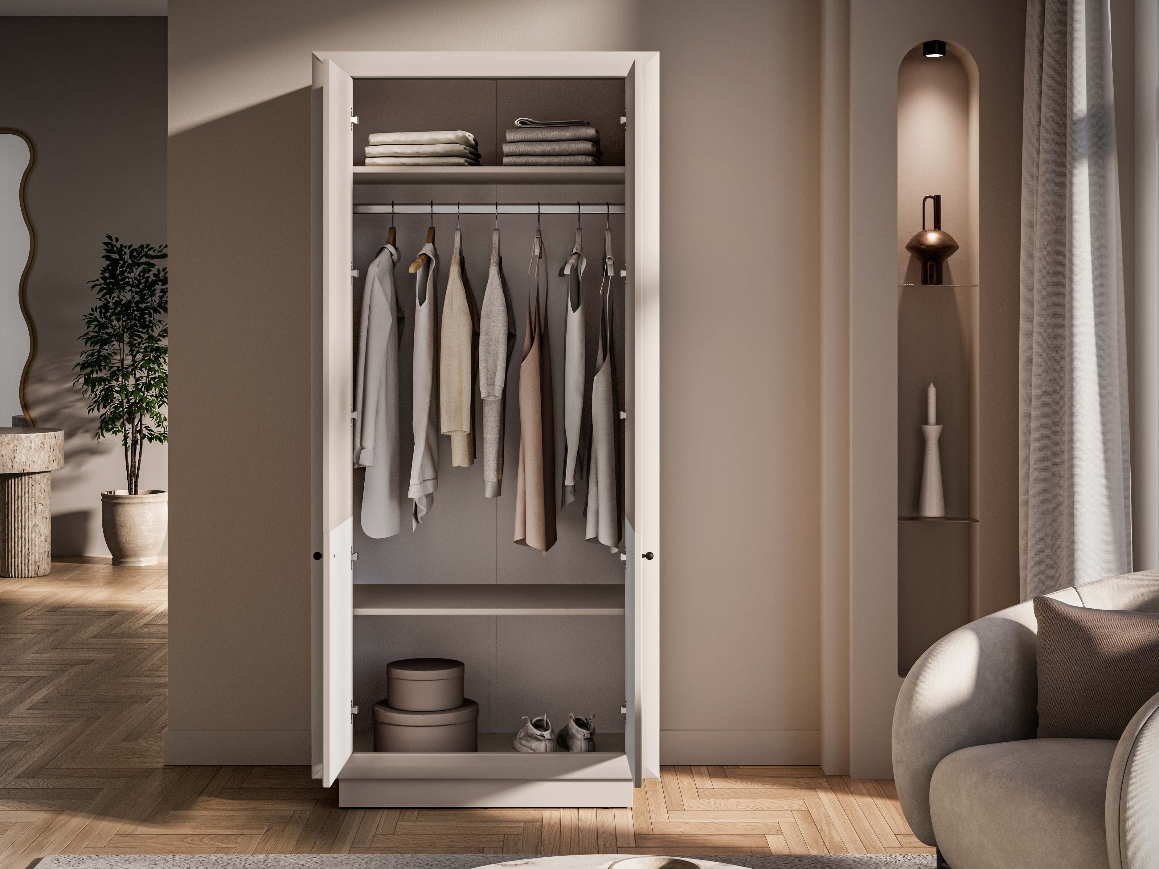 Kleiderschrank Cavmava 101