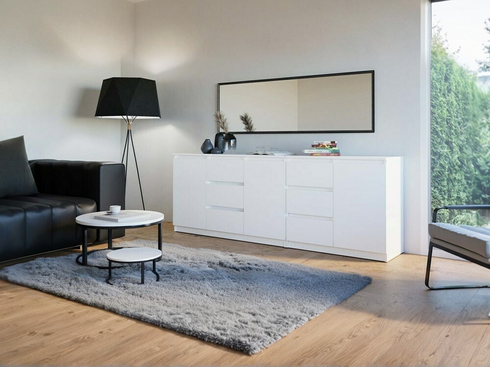 Kommode Elbvelu 109 (Weiss)