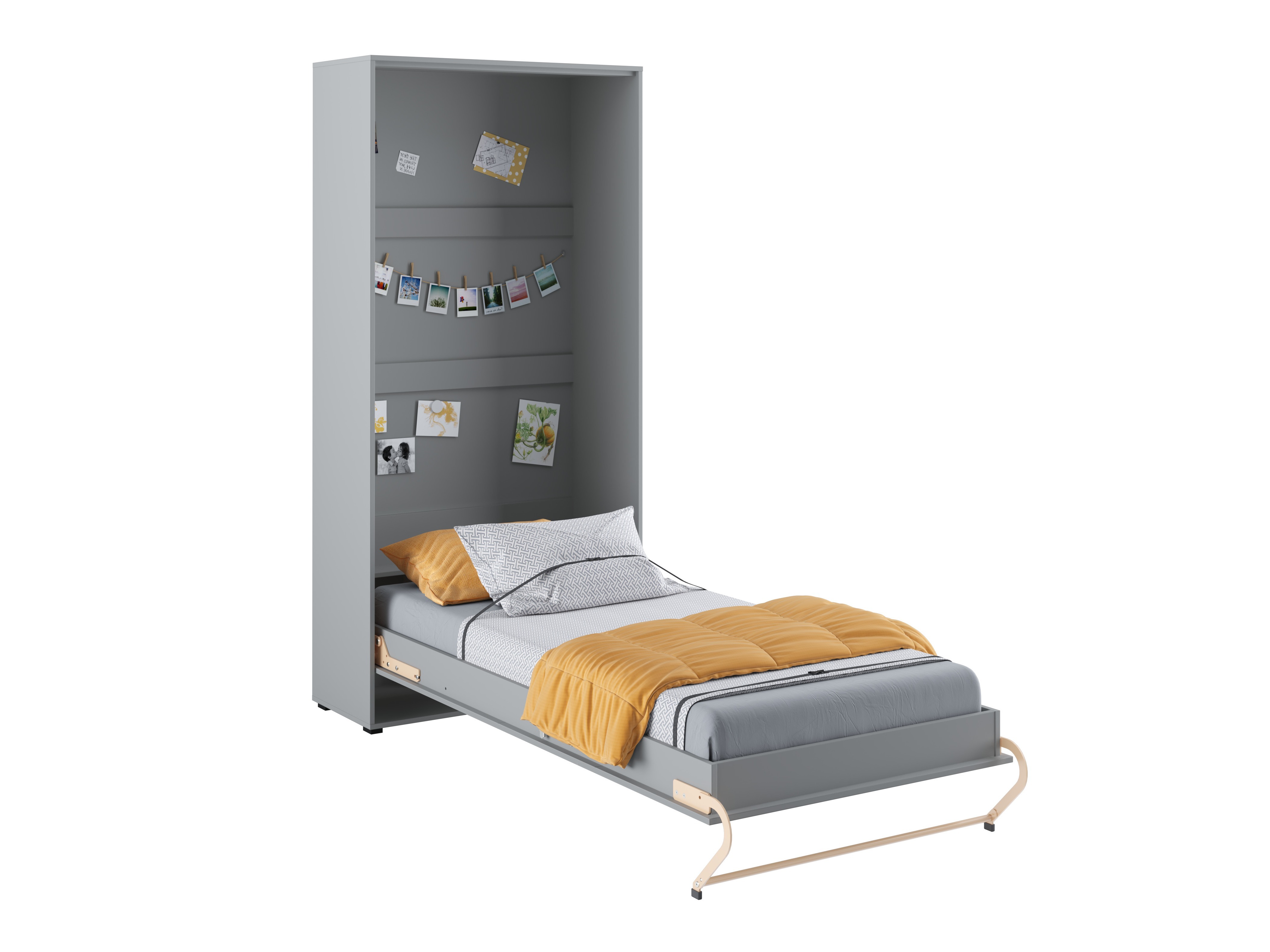 Schrankbett Concept Pro Lenart III (Grau)