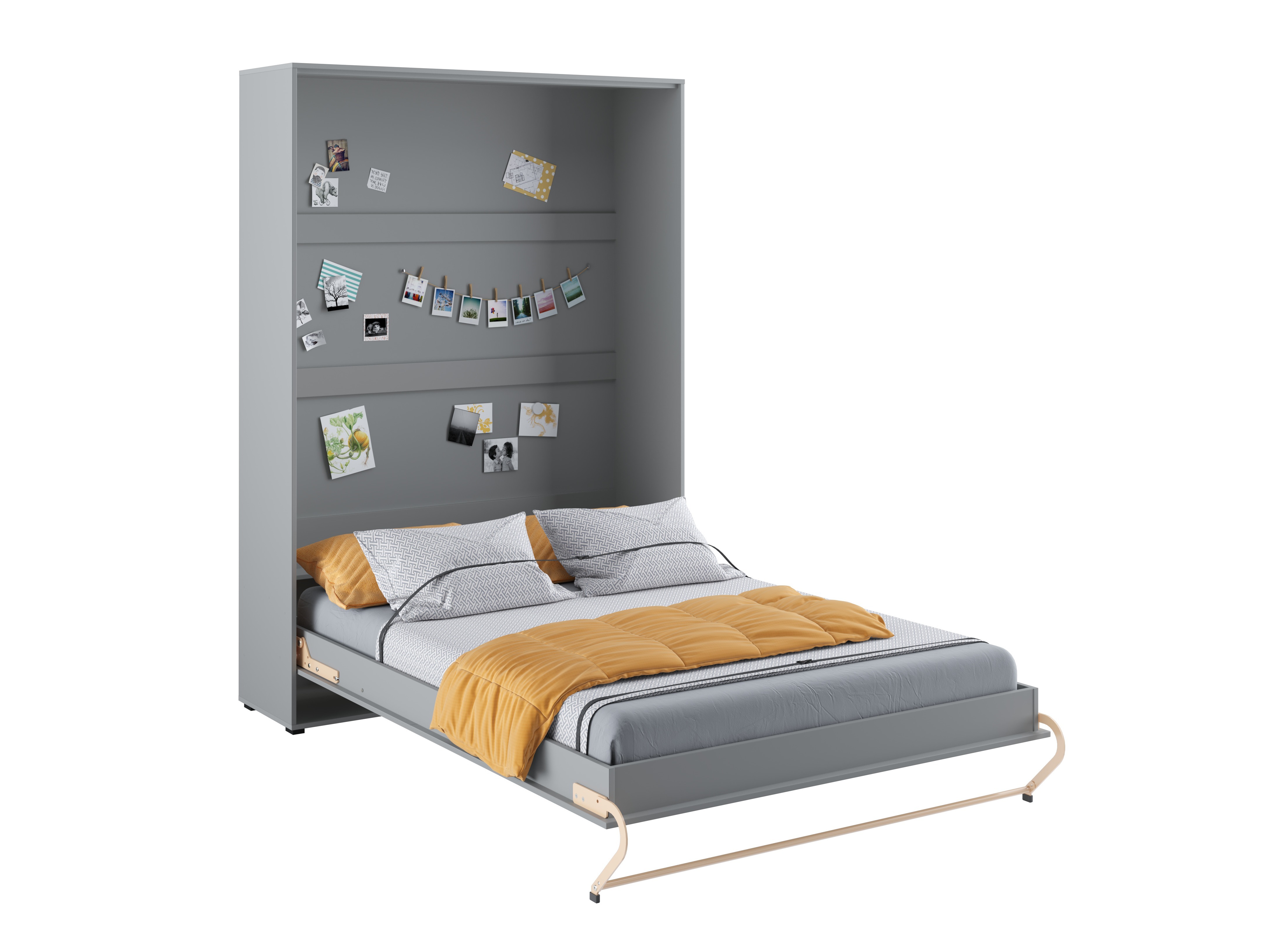 Schrankbett Concept Pro Lenart III (Grau)