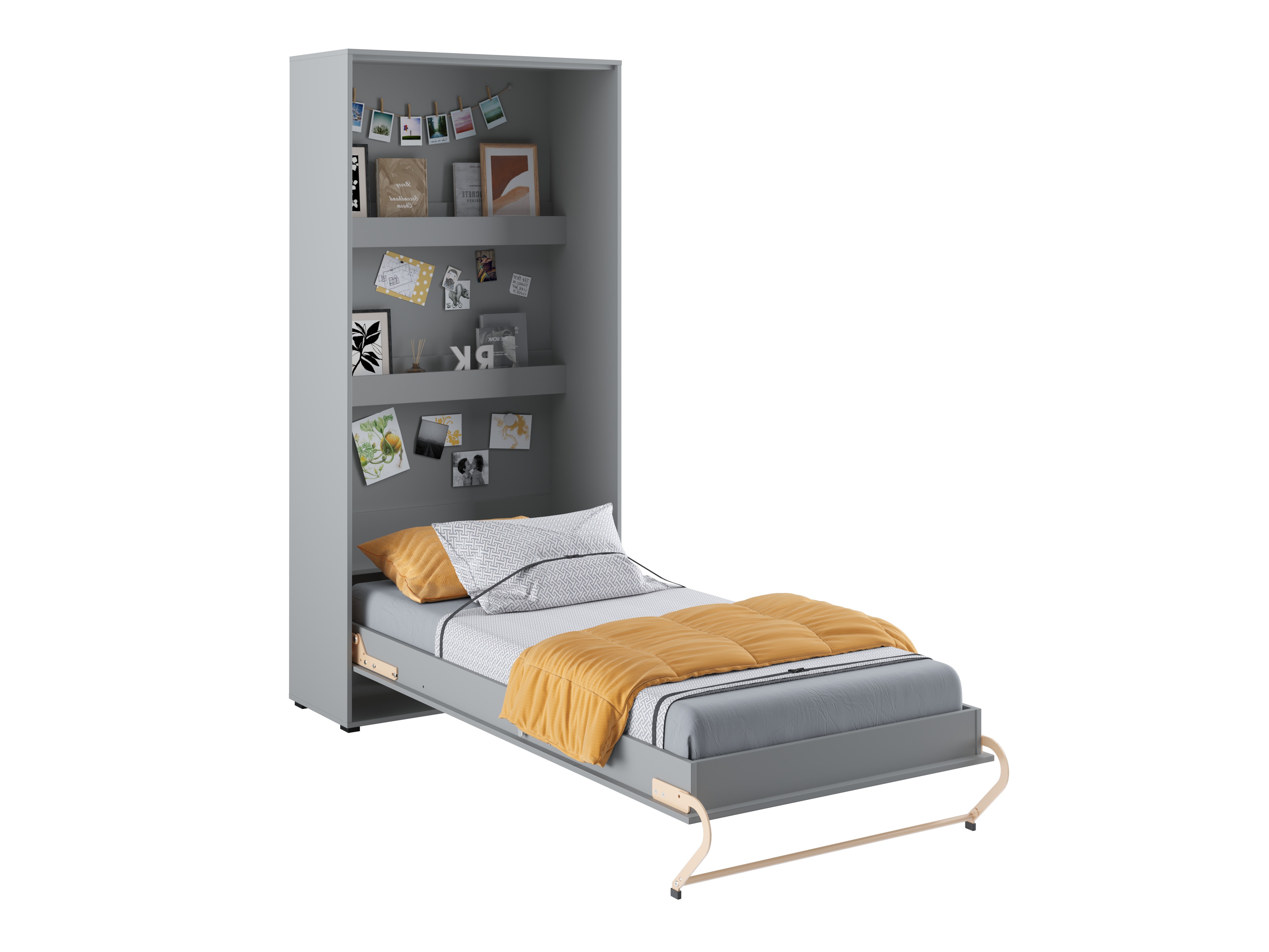 Schrankbett Concept Pro Lenart III (Grau)