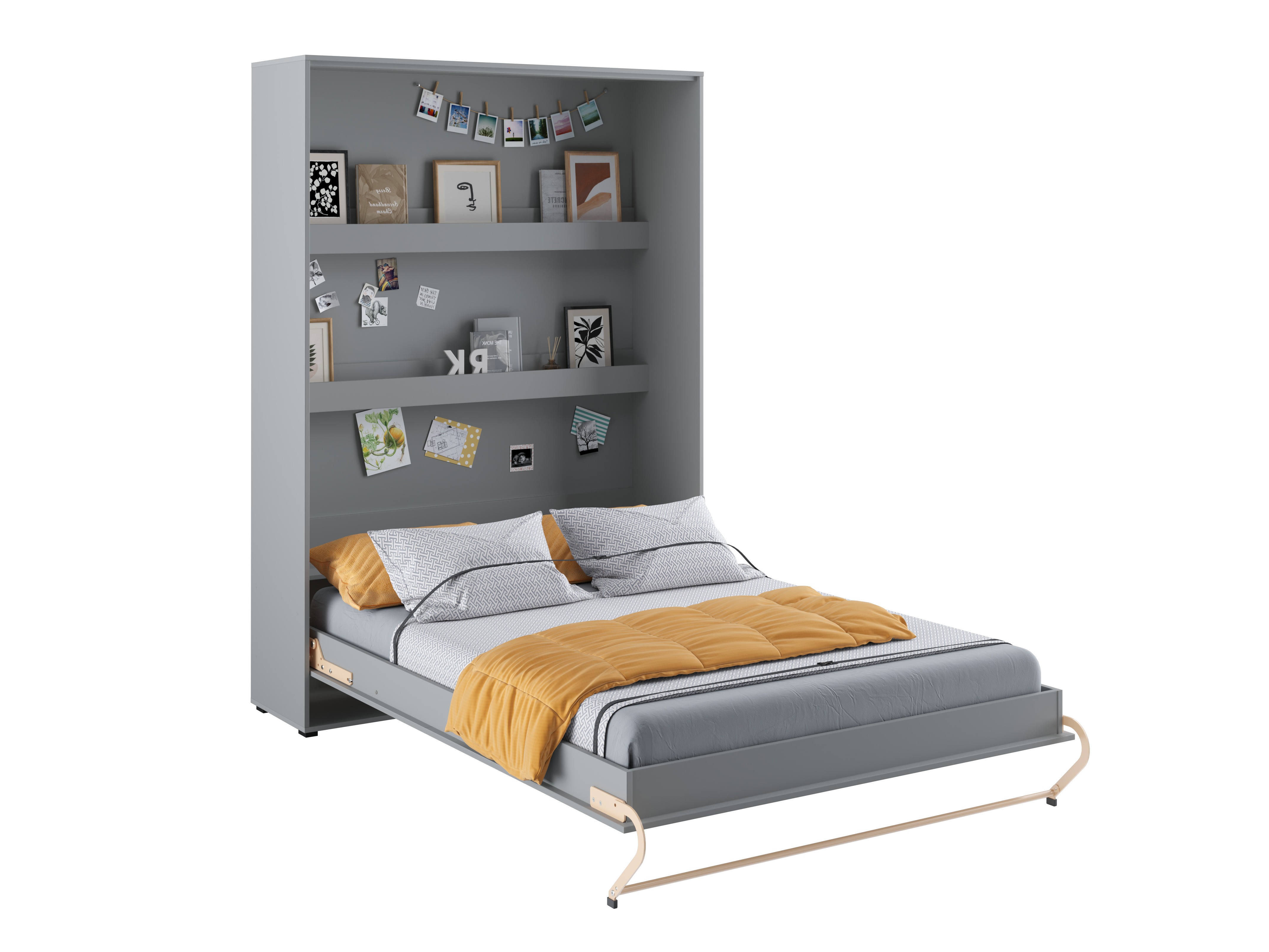 Schrankbett Concept Pro Lenart III (Grau)