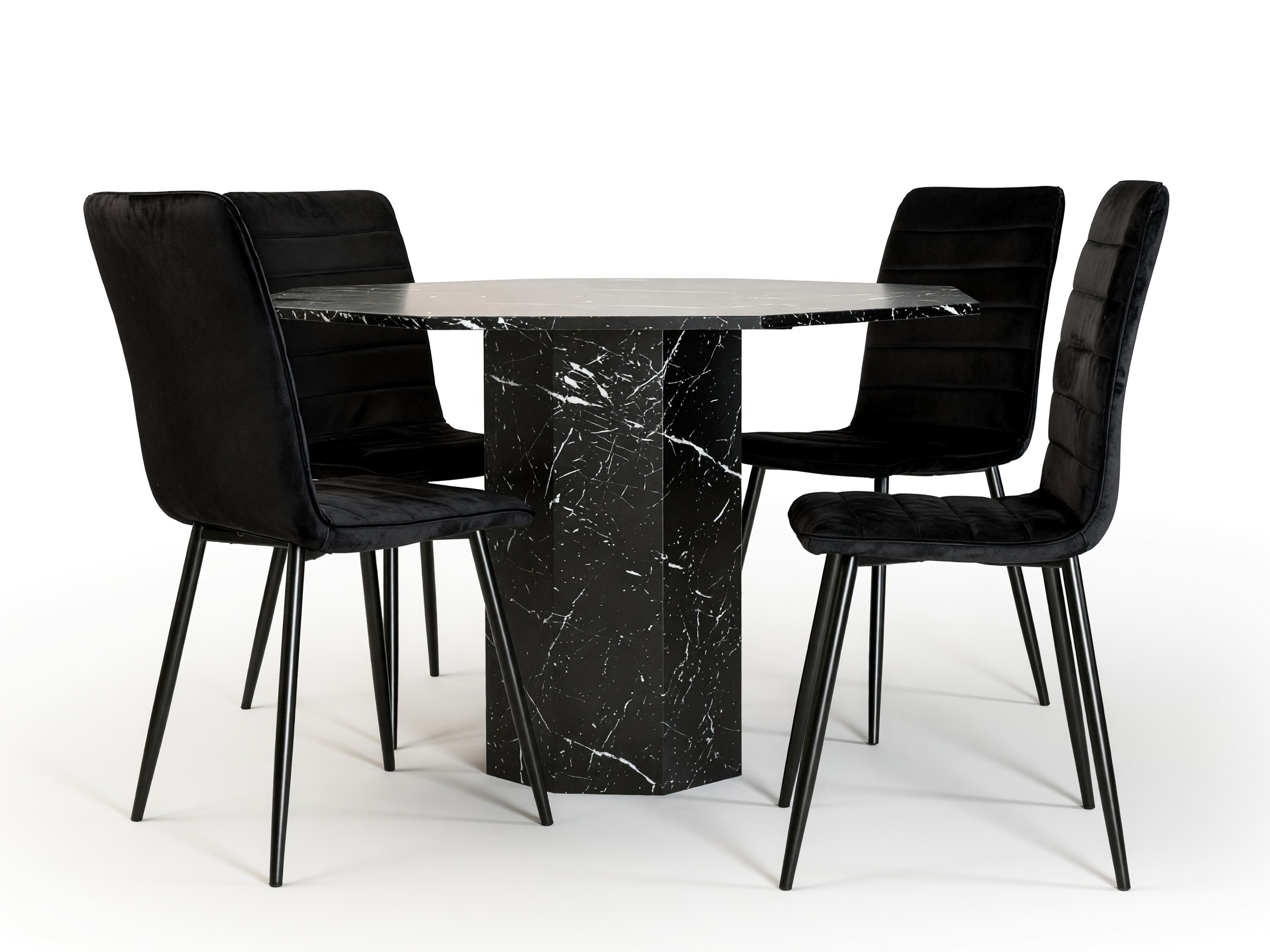 Essgruppe Dallas 2617 (Schwarz)