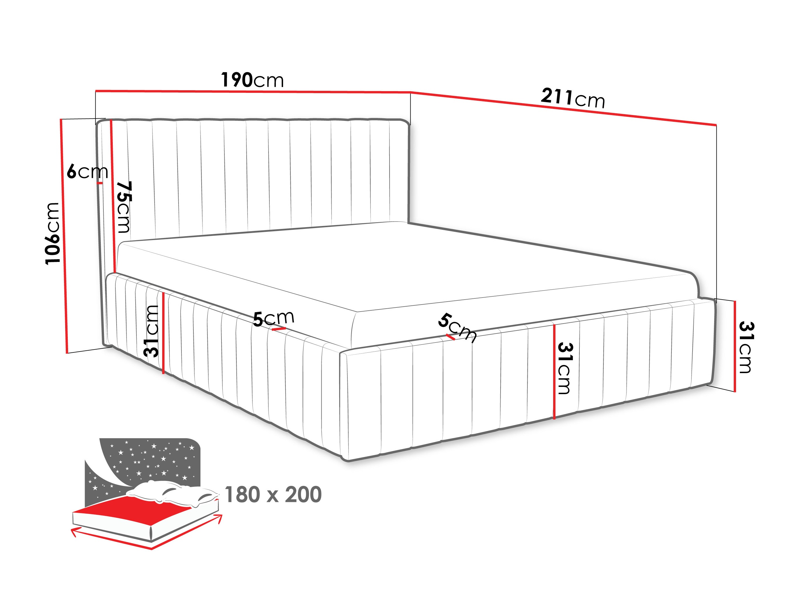 Bett SD3237