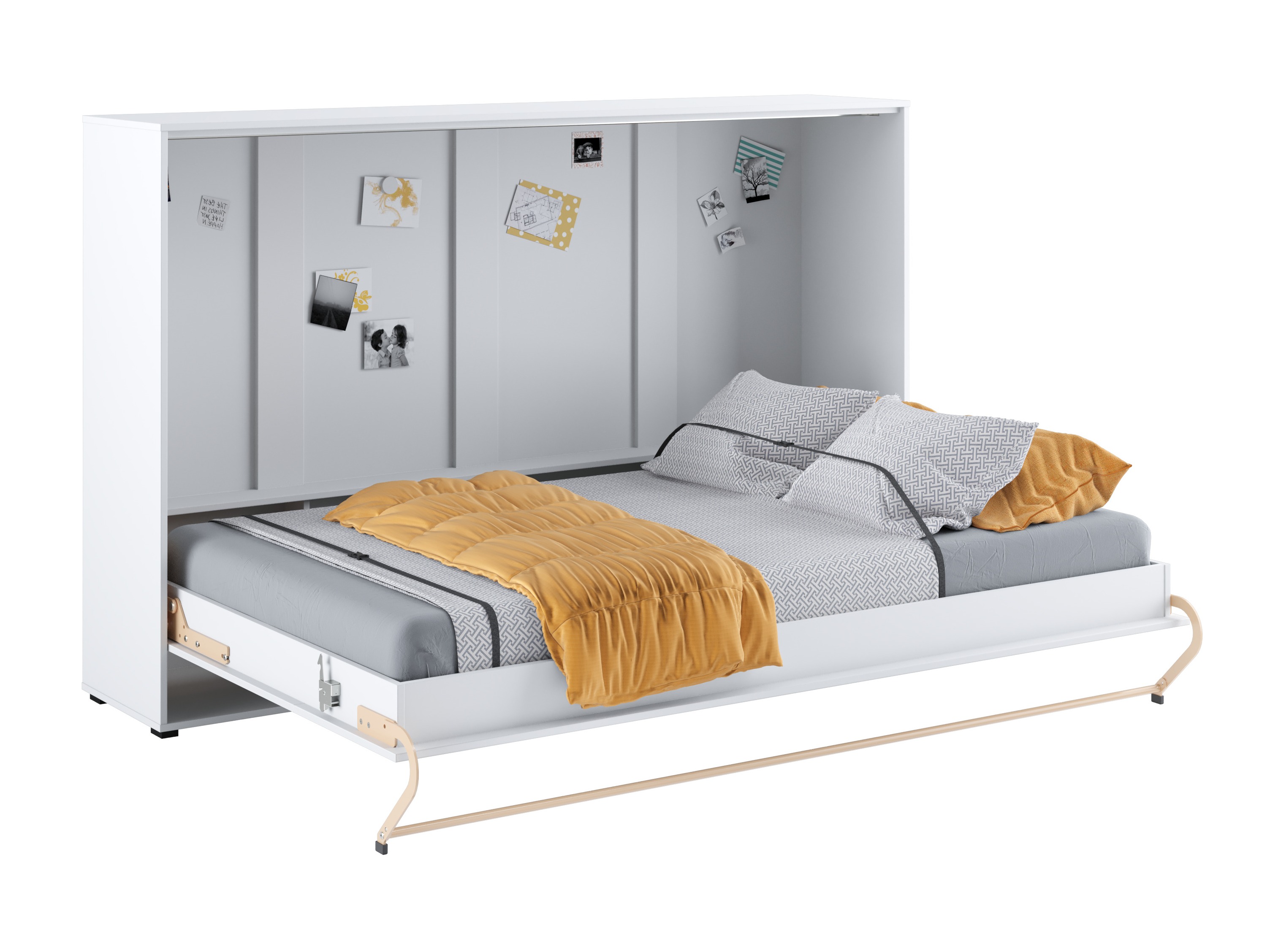 Schrankbett Concept Pro Lenart IV (Weiss)