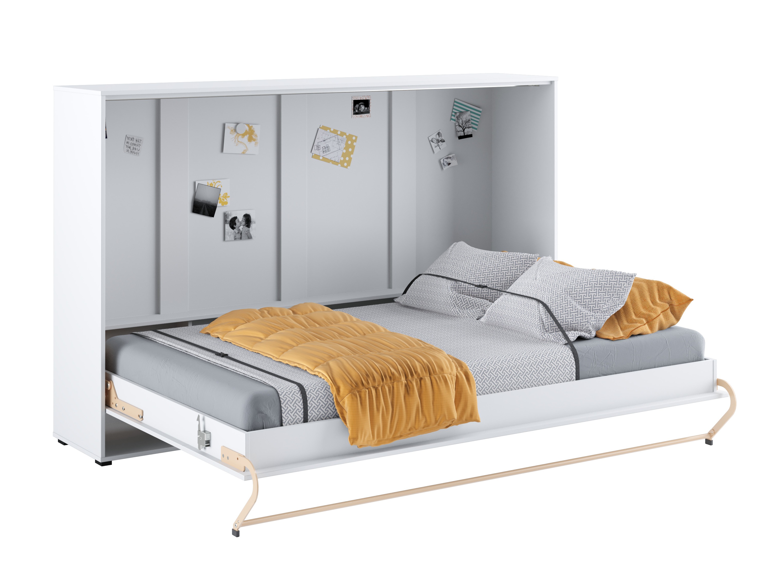 Schrankbett Concept Pro Lenart IV (Weiss)