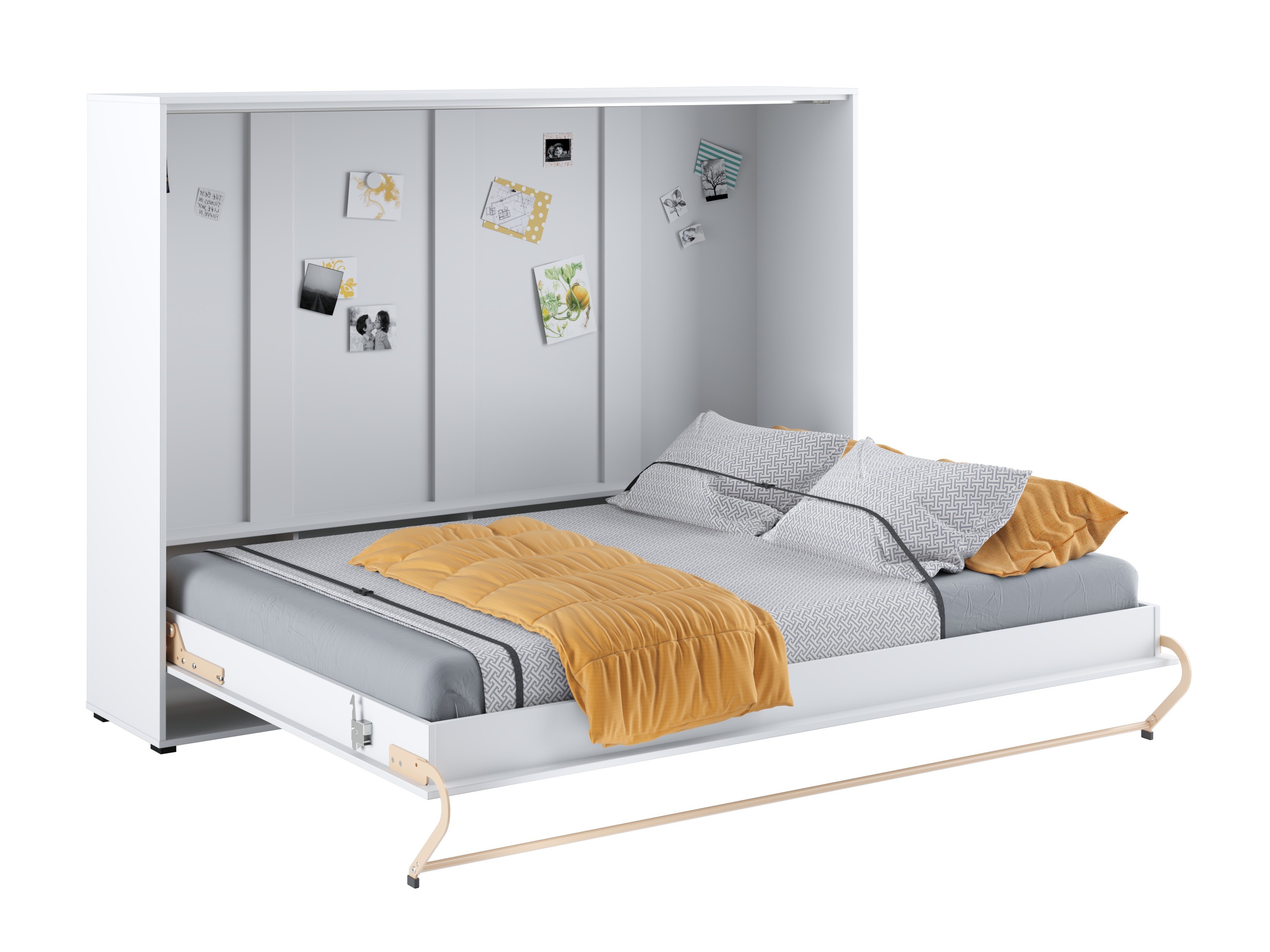Schrankbett Concept Pro Lenart IV (Weiss)