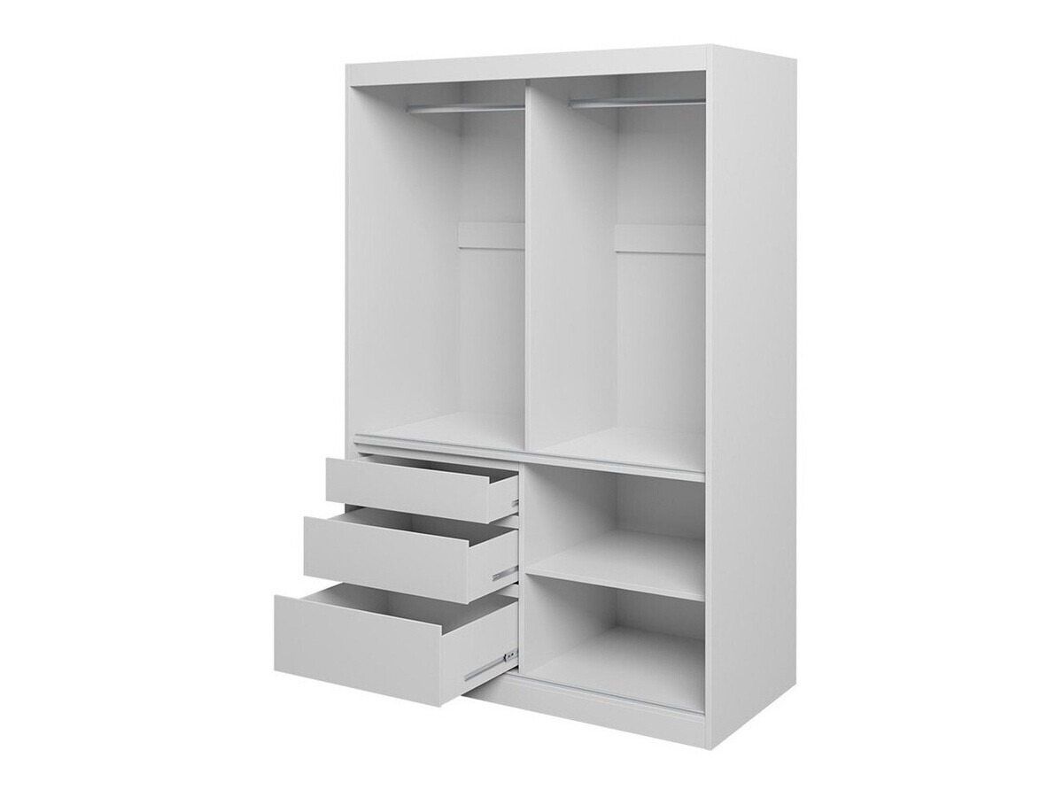 Kleiderschrank Toledo 115 (Dunkles Holz)