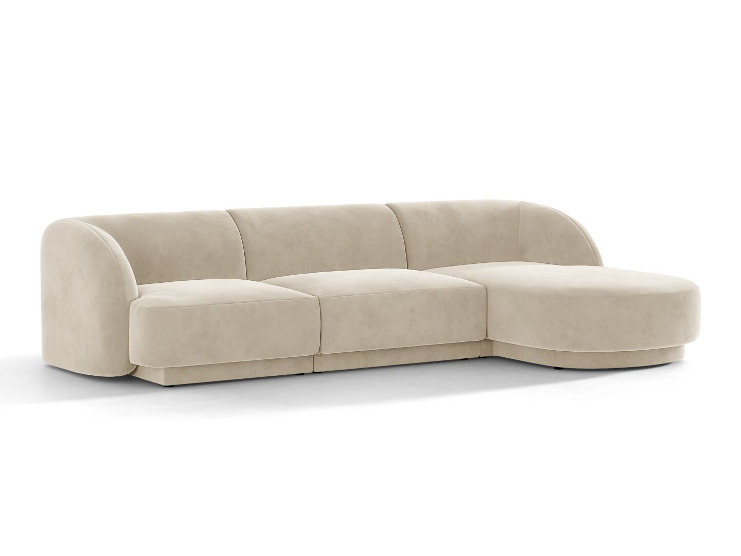 Modulares Ecksofa Tivlomi 102 (Bluvel 30)