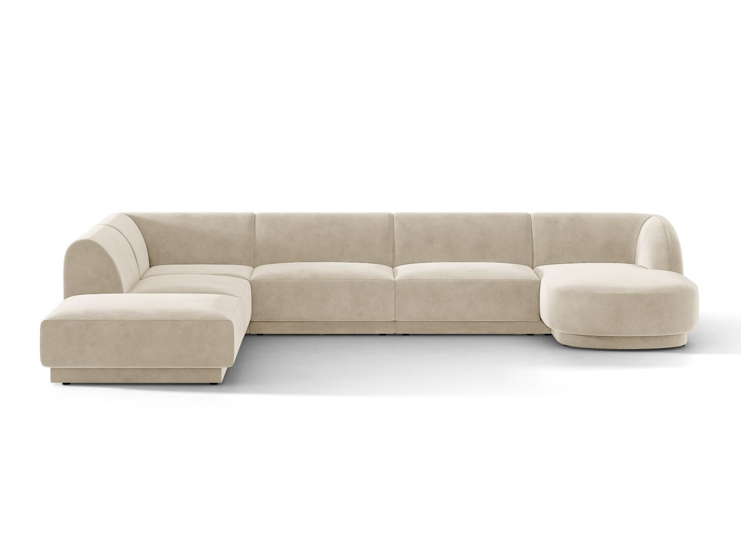 Modulares Ecksofa Tivlomi 107 (Bluvel 30)
