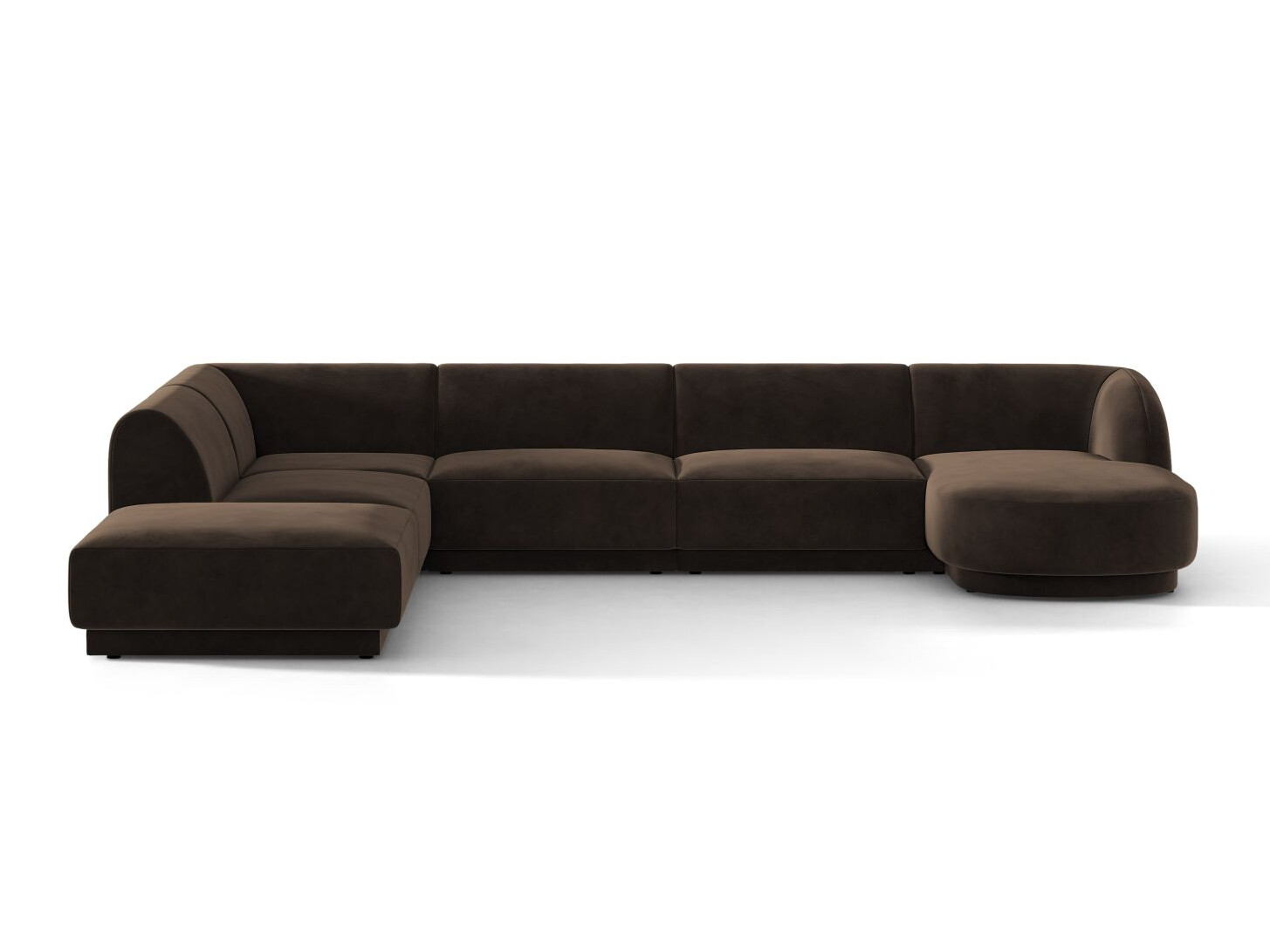 Modulares Ecksofa Tivlomi 107 (Bluvel 48)