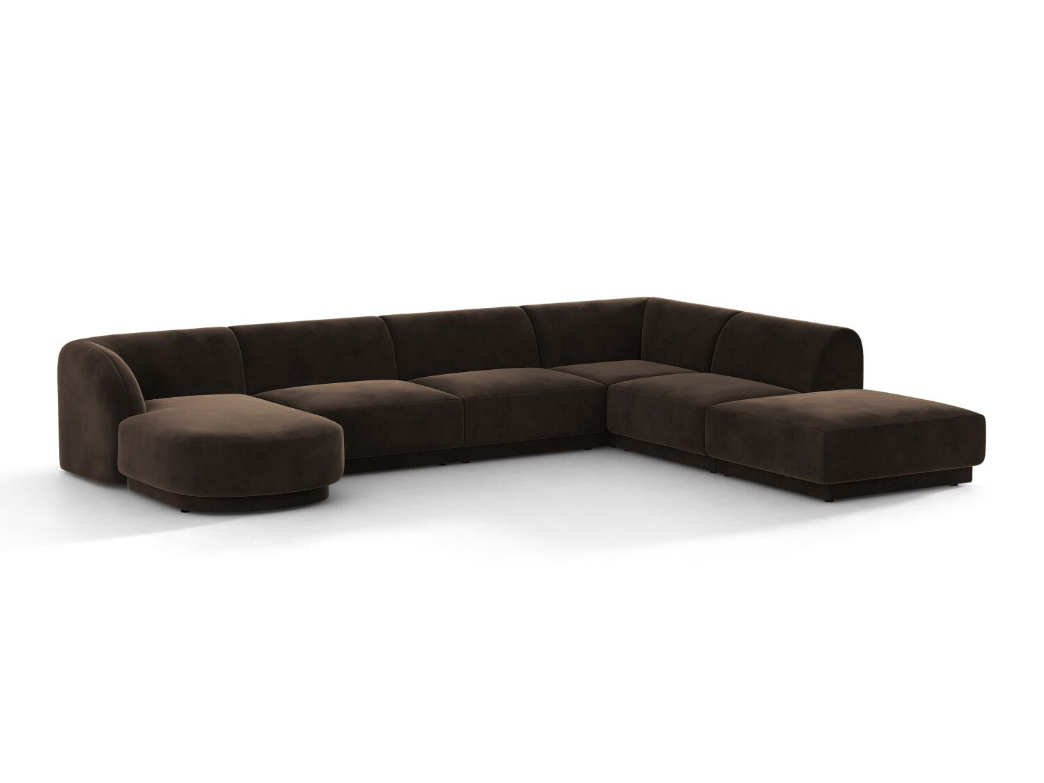 Modulares Ecksofa Tivlomi 107 (Bluvel 48)