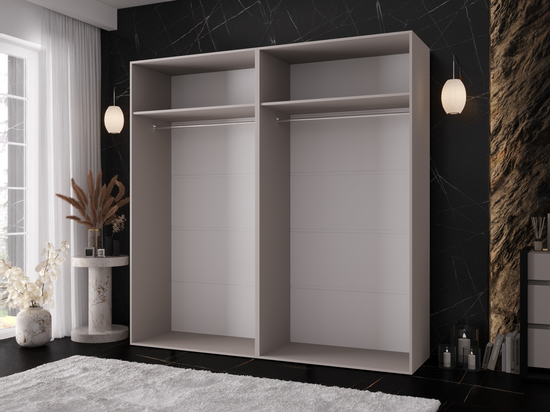 Kleiderschrank Hartford 636 (Kaschmir)