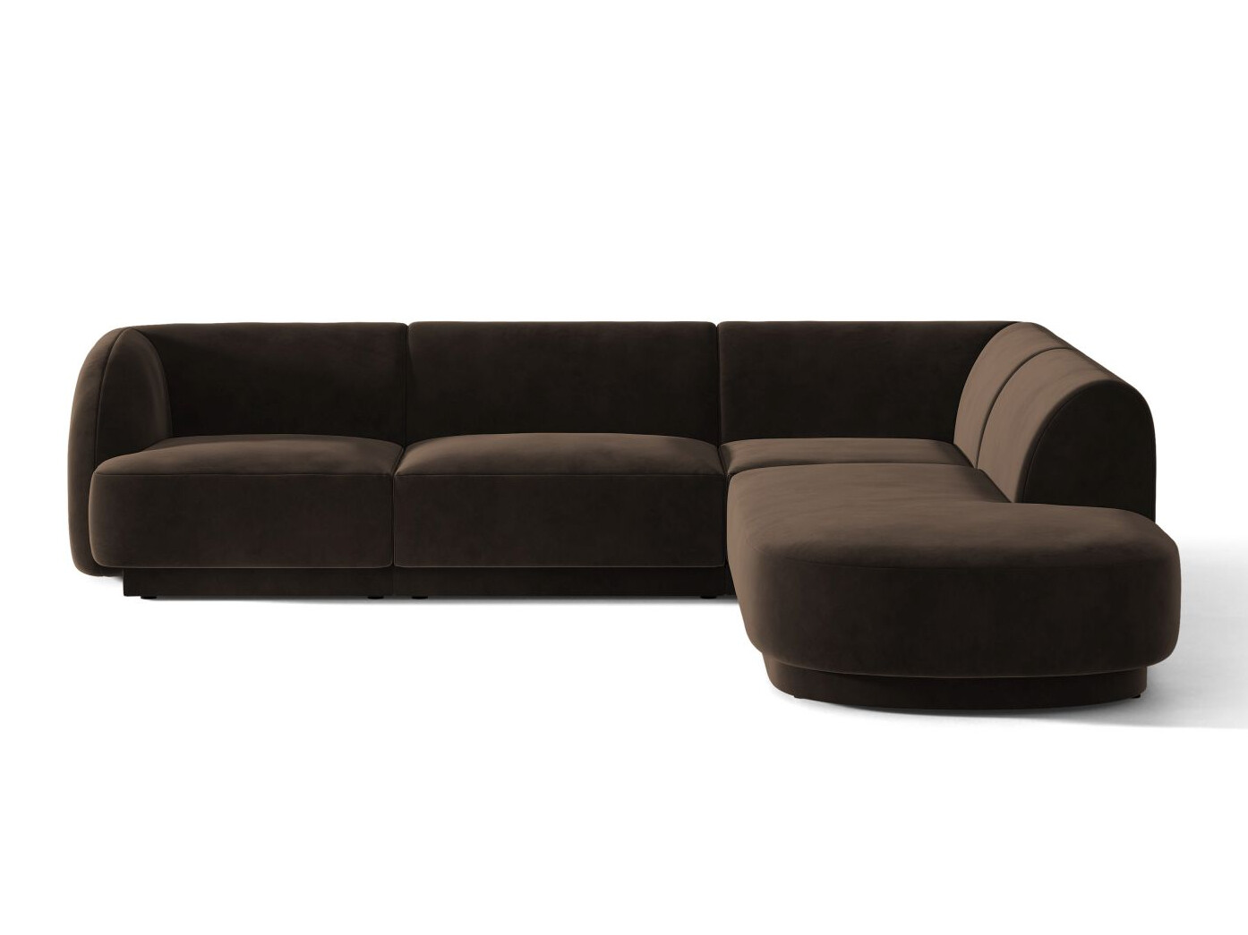 Modulares Ecksofa Tivlomi 106 (Bluvel 48)