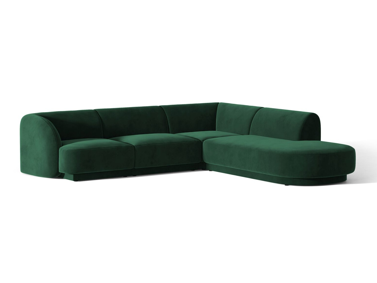Modulares Ecksofa Tivlomi 106 (Bluvel 78)