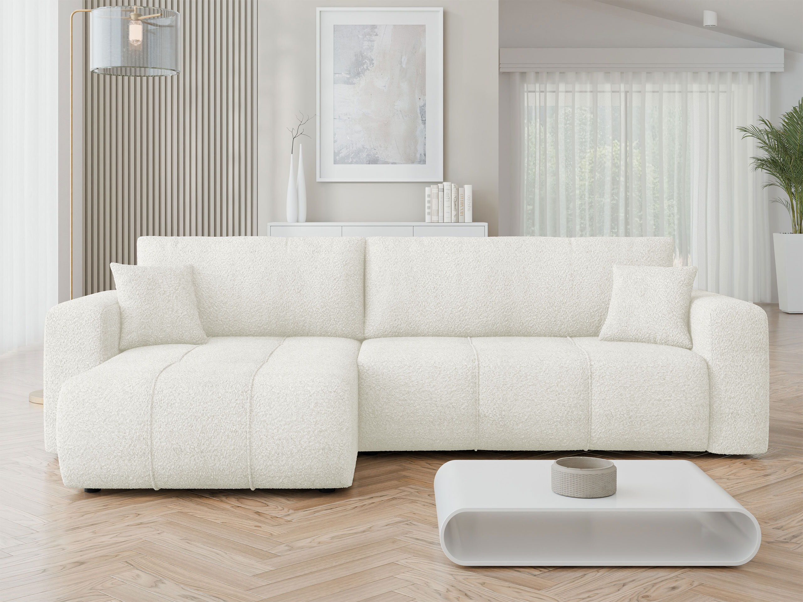 Ecksofa Comfivo Laurus I (Coral 15)