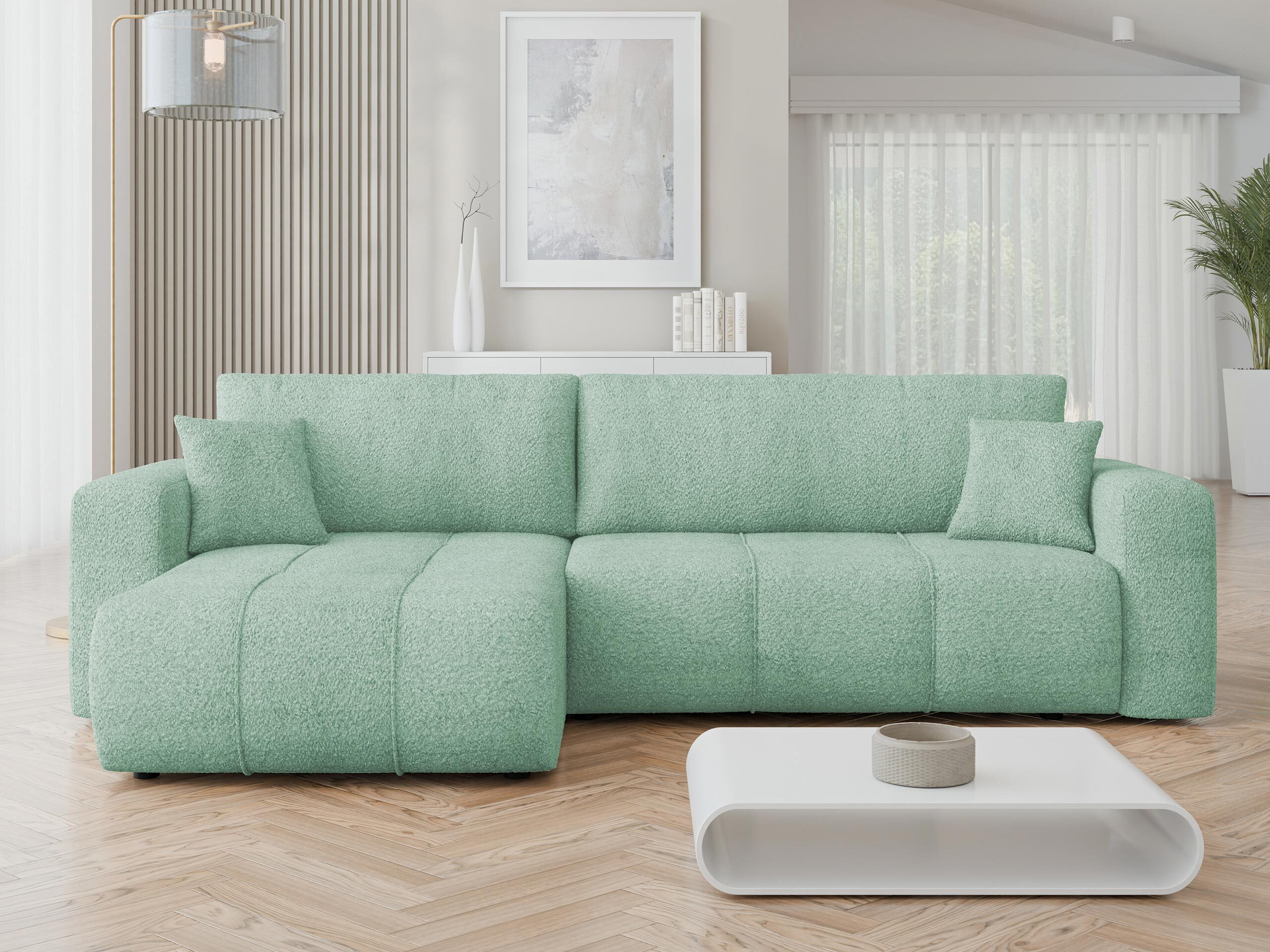 Ecksofa Comfivo Laurus I (Coral 55)
