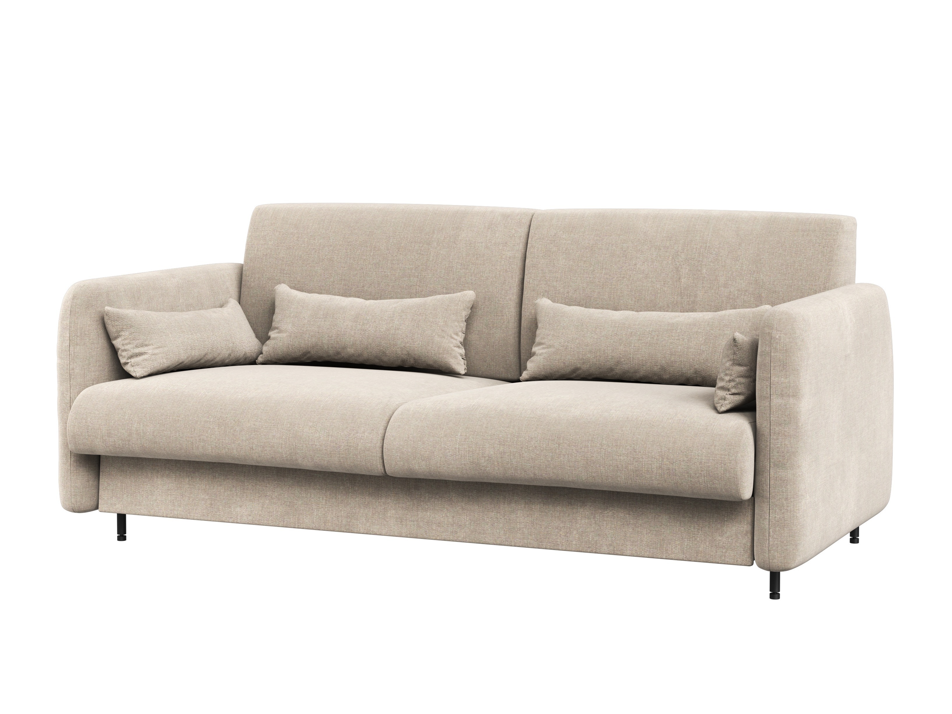 Möbel-Set Concept Lenart VI (Artisan Eichenholzoptik + Beige)
