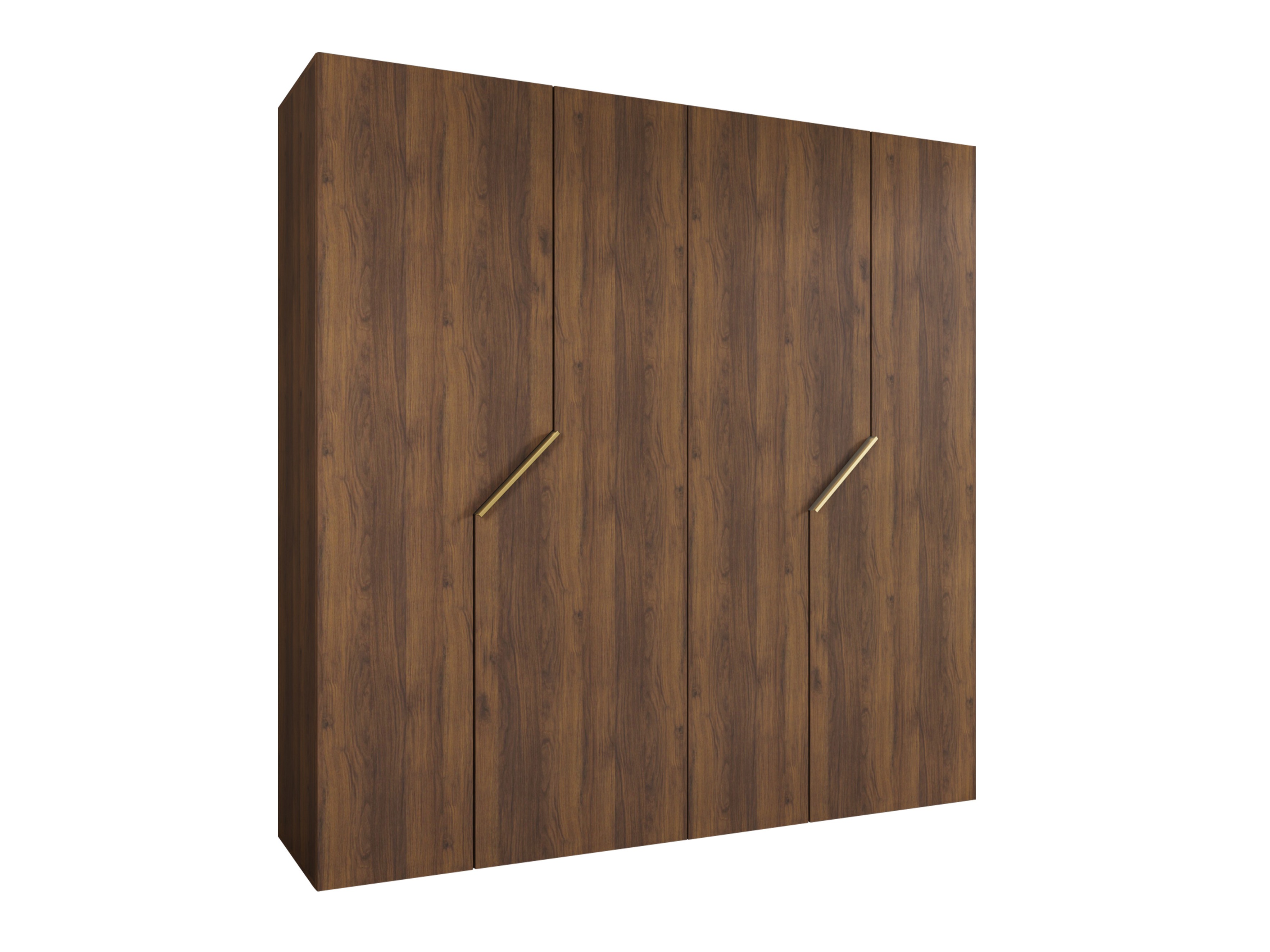 Kleiderschrank Hartford 595 (Walnussholzoptik)