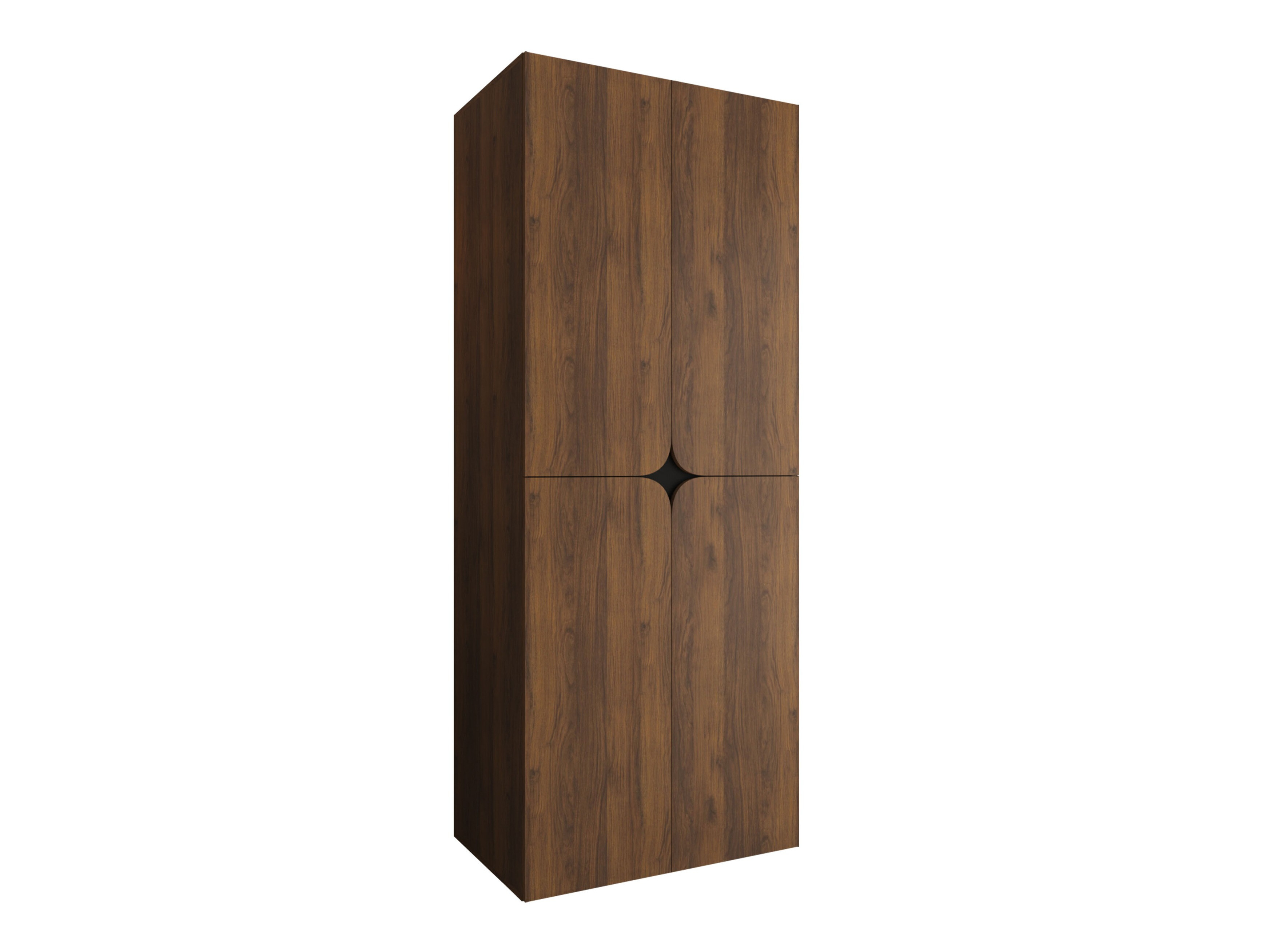 Kleiderschrank Hartford 645 (Walnussholzoptik)
