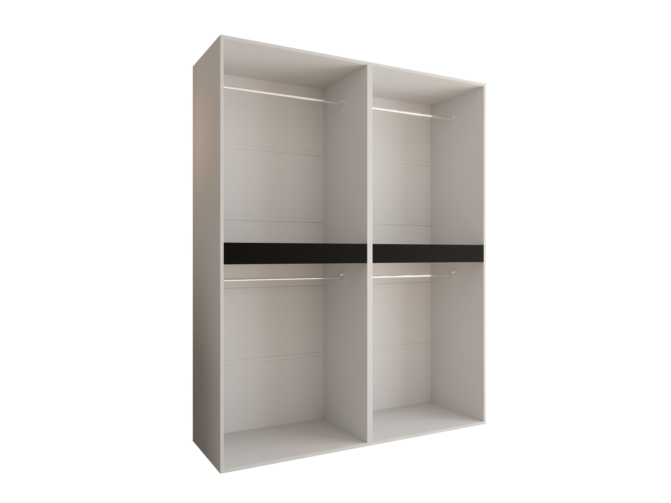 Kleiderschrank Hartford 646 (Walnussholzoptik)