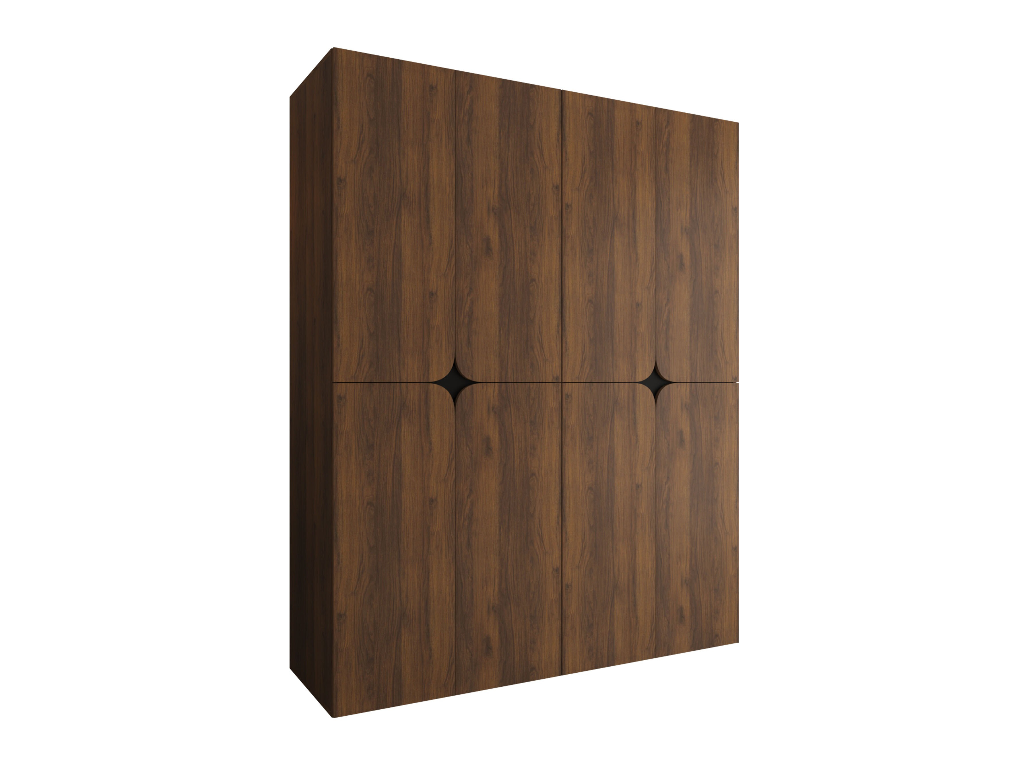 Kleiderschrank Hartford 647 (Walnussholzoptik)