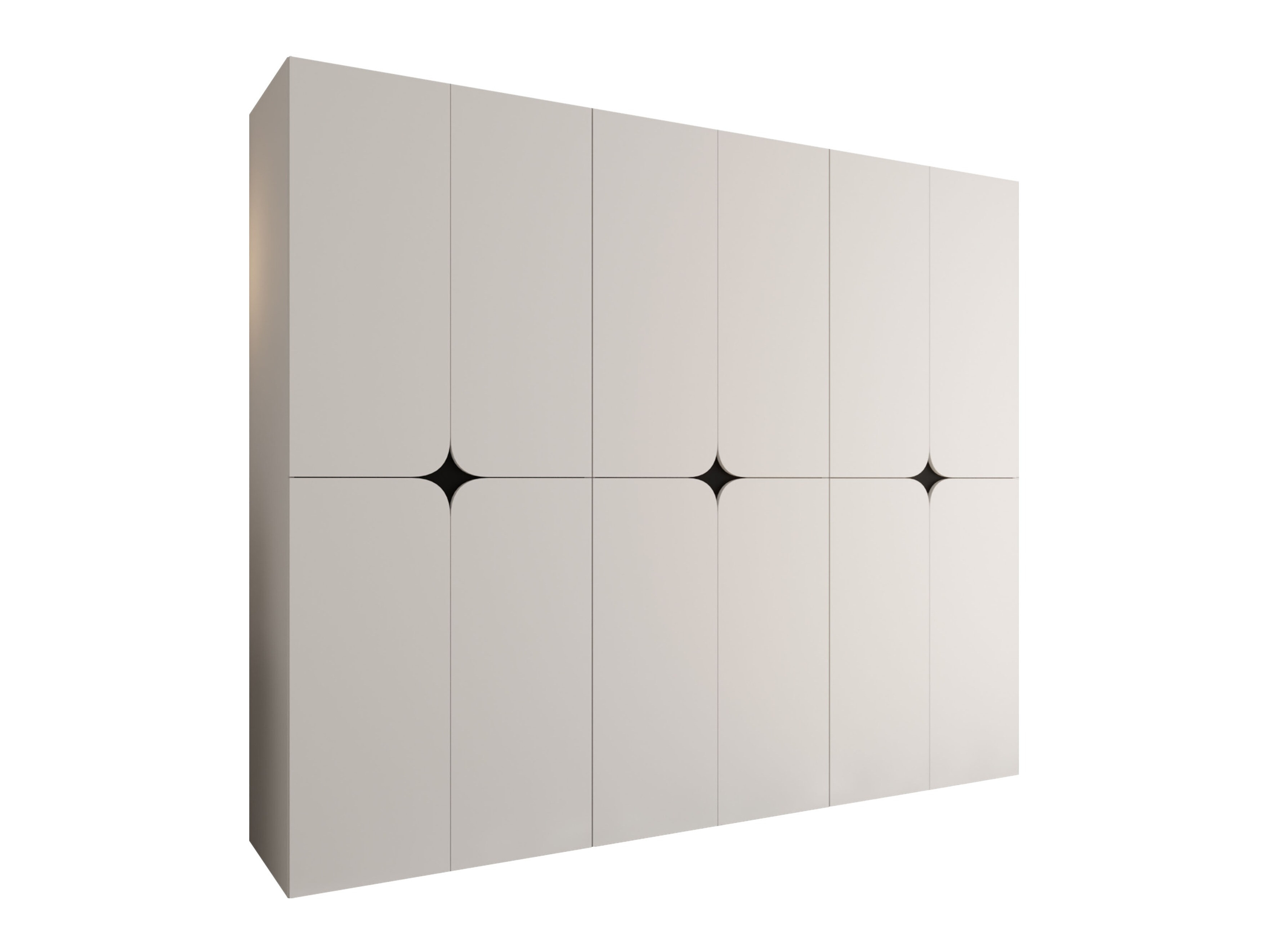 Kleiderschrank Hartford 648 (Weiss)