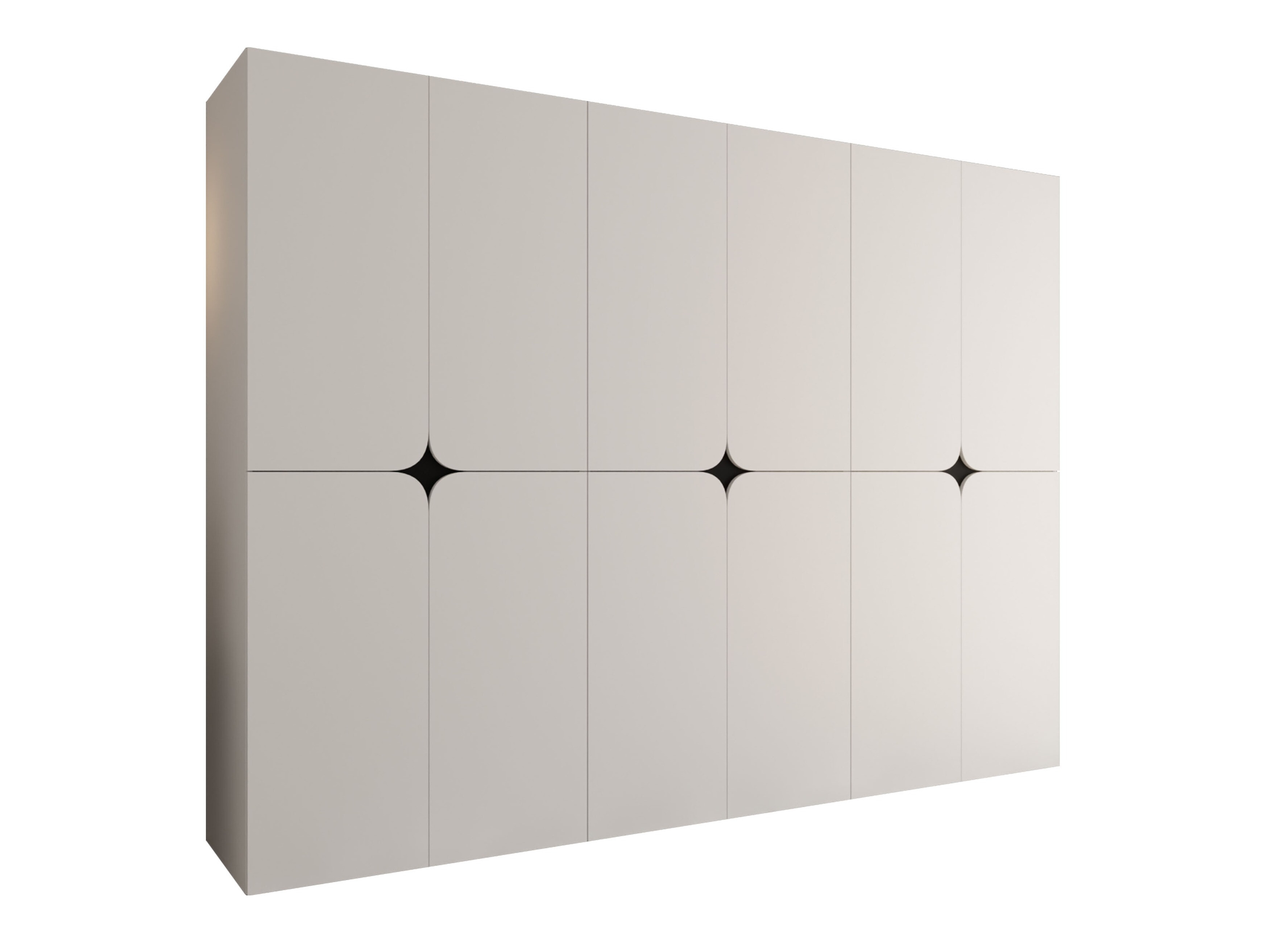 Kleiderschrank Hartford 649 (Weiss)