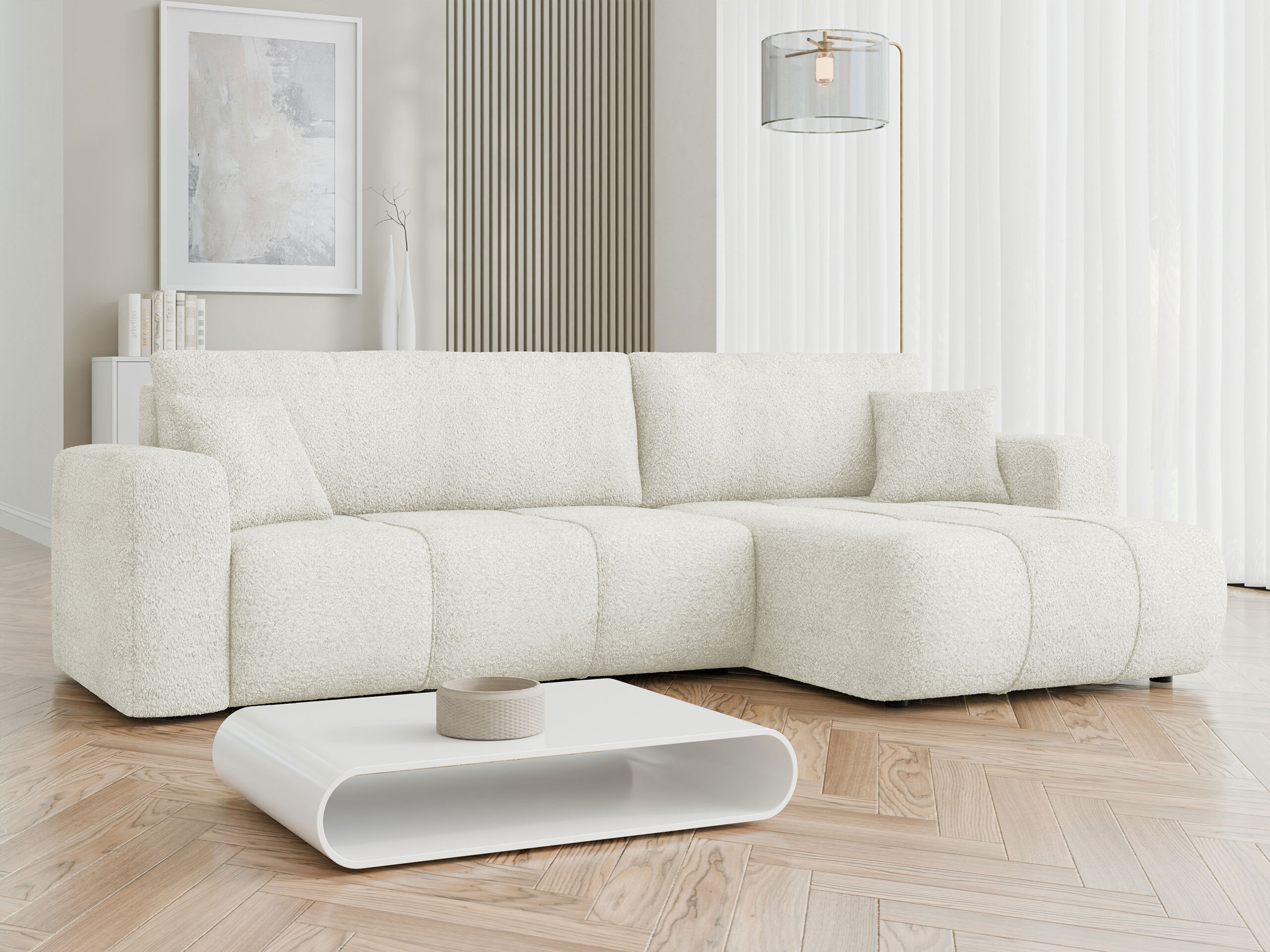 Ecksofa Comfivo Laurus I (Coral 15)