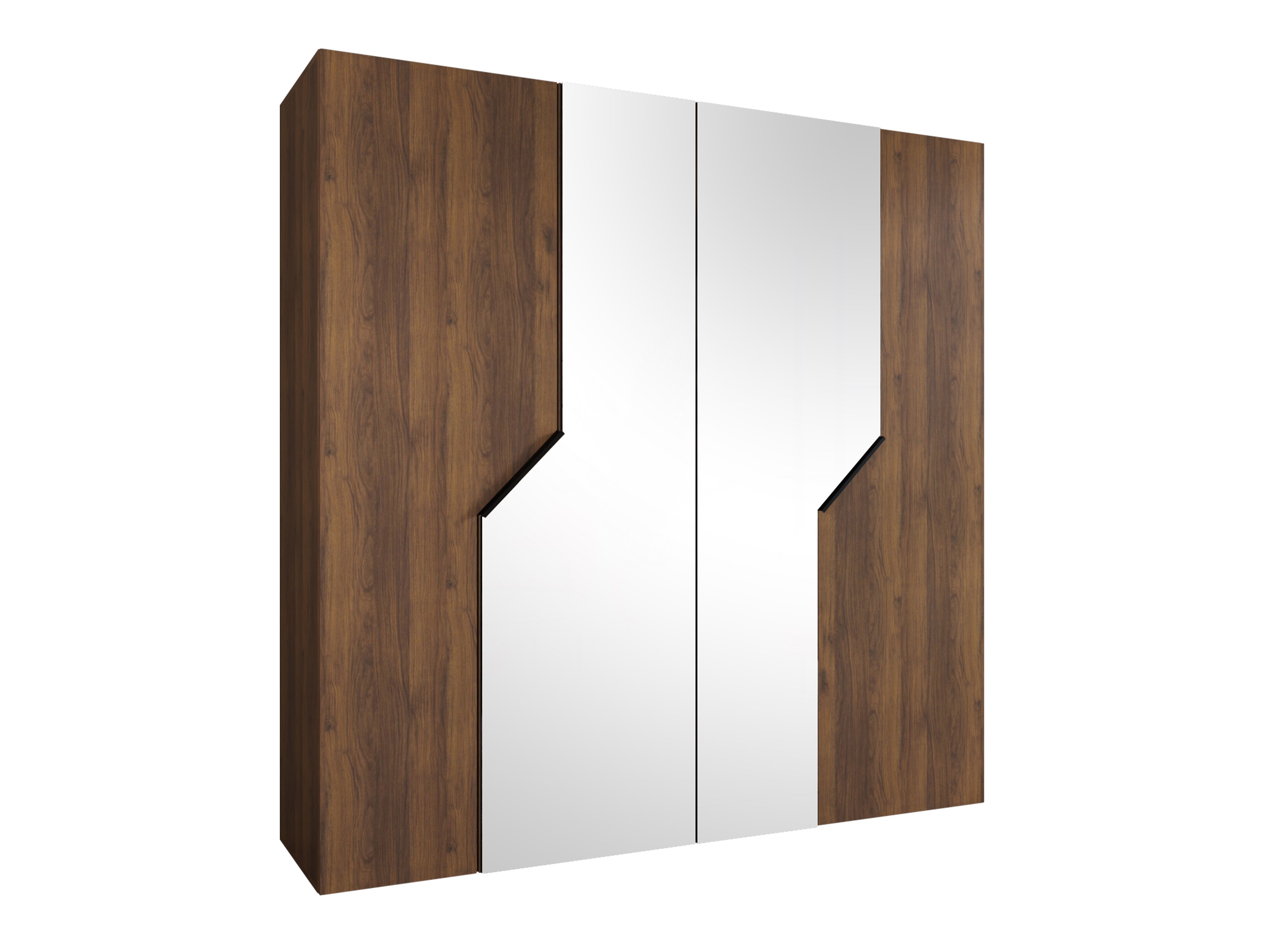 Kleiderschrank Hartford 598 (Walnussholzoptik)