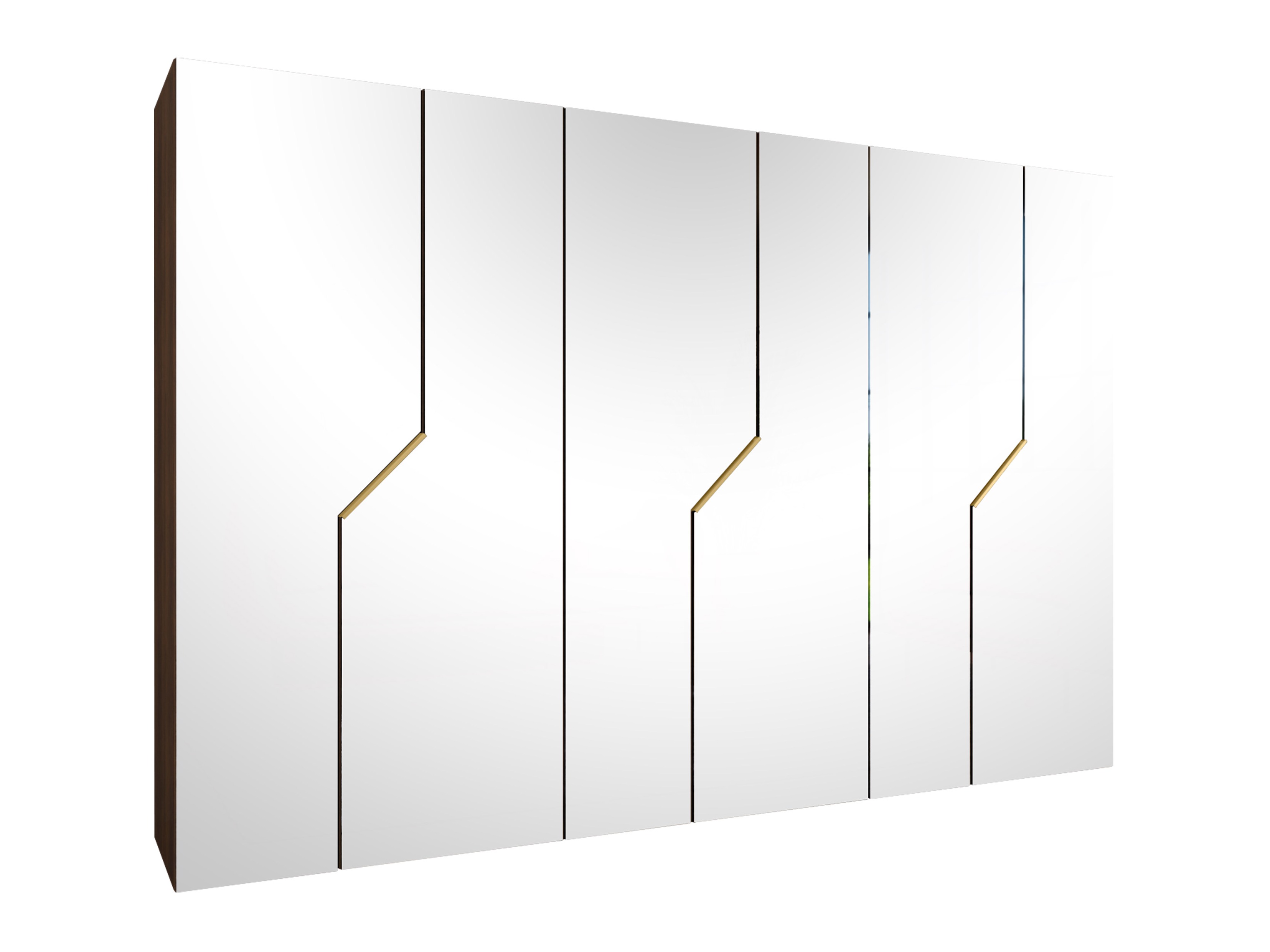 Kleiderschrank Hartford 602 (Walnussholzoptik)