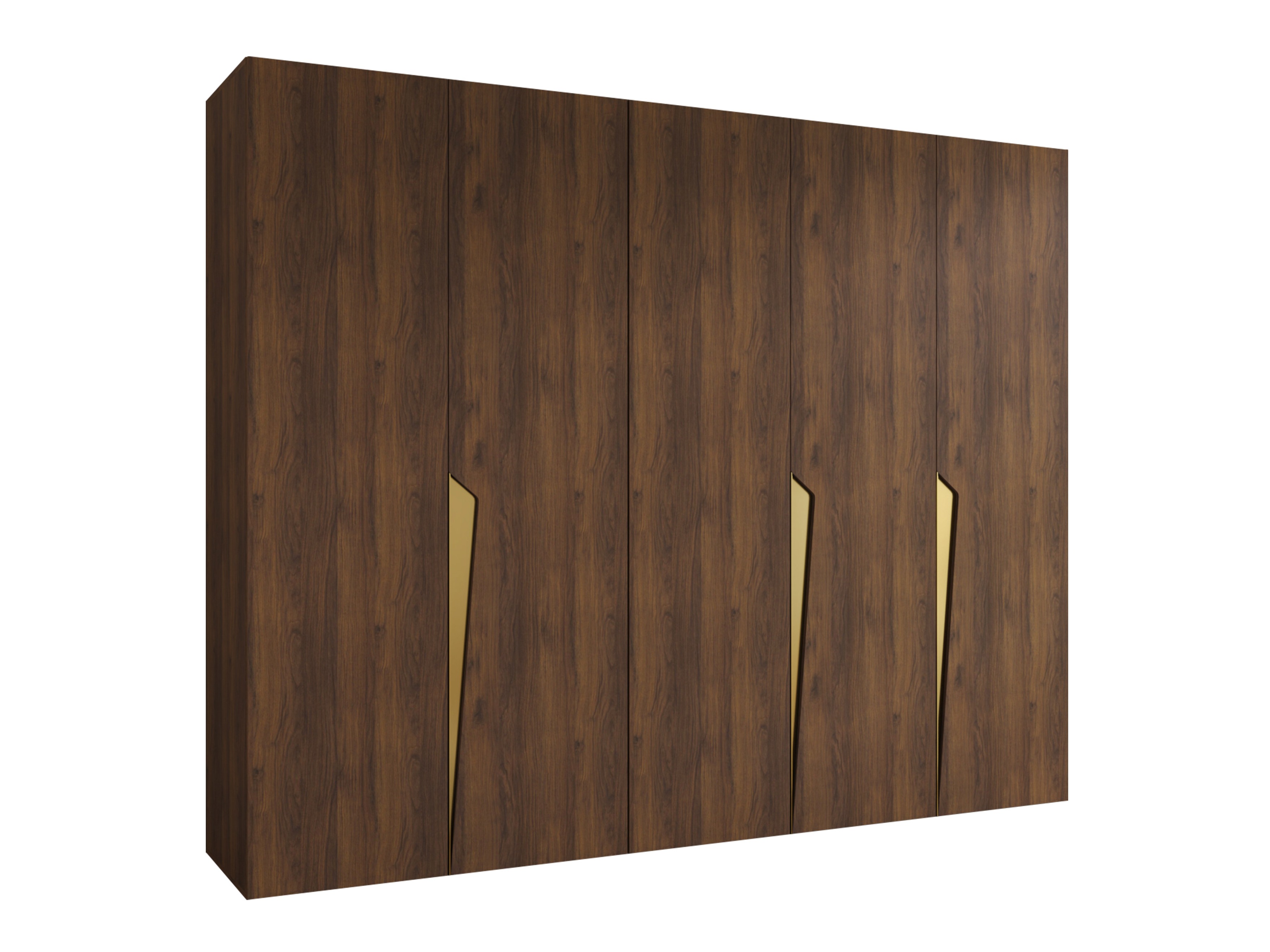 Kleiderschrank Hartford 606 (Walnussholzoptik)