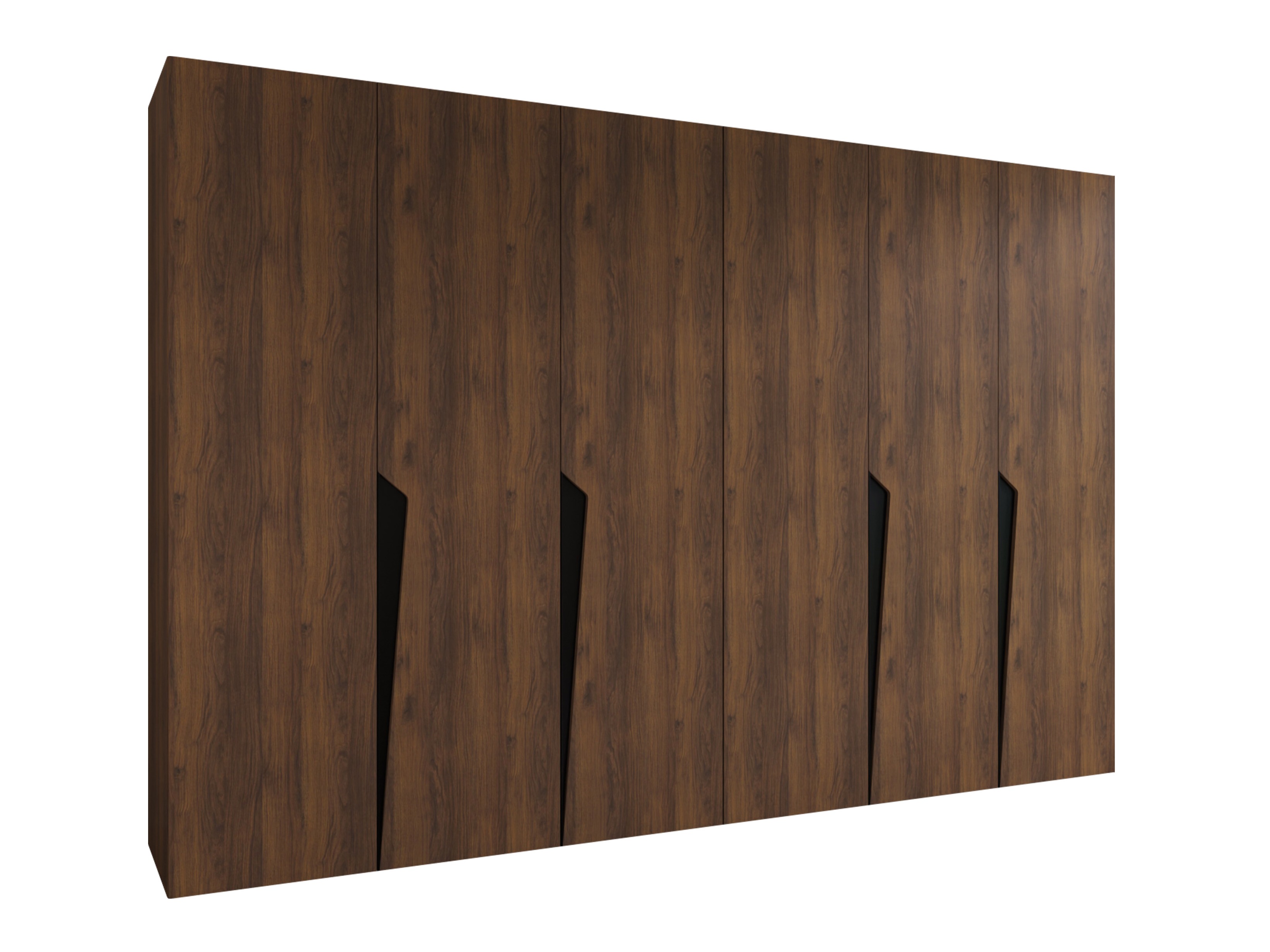 Kleiderschrank Hartford 607 (Walnussholzoptik)