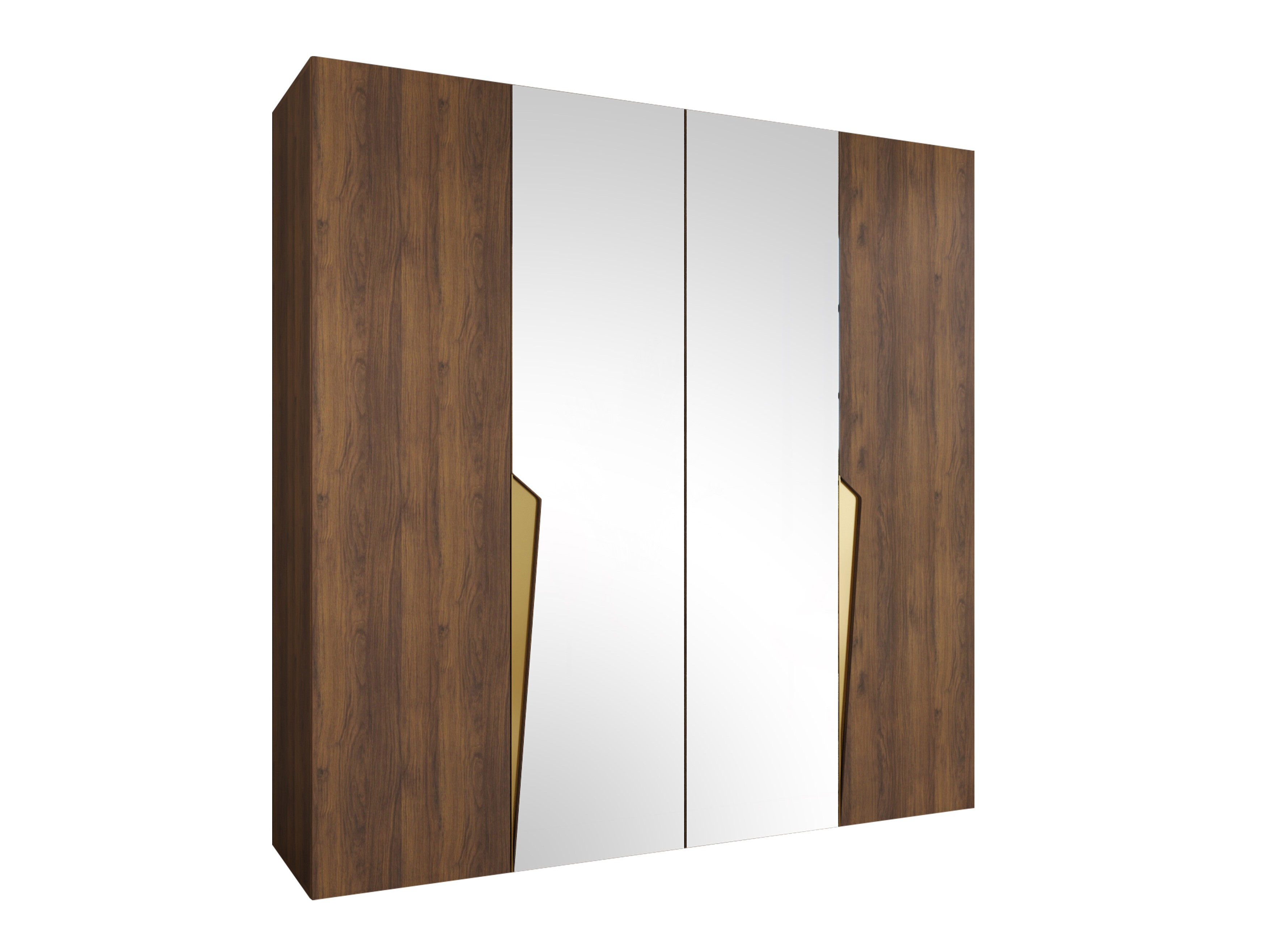 Kleiderschrank Hartford 610 (Walnussholzoptik)
