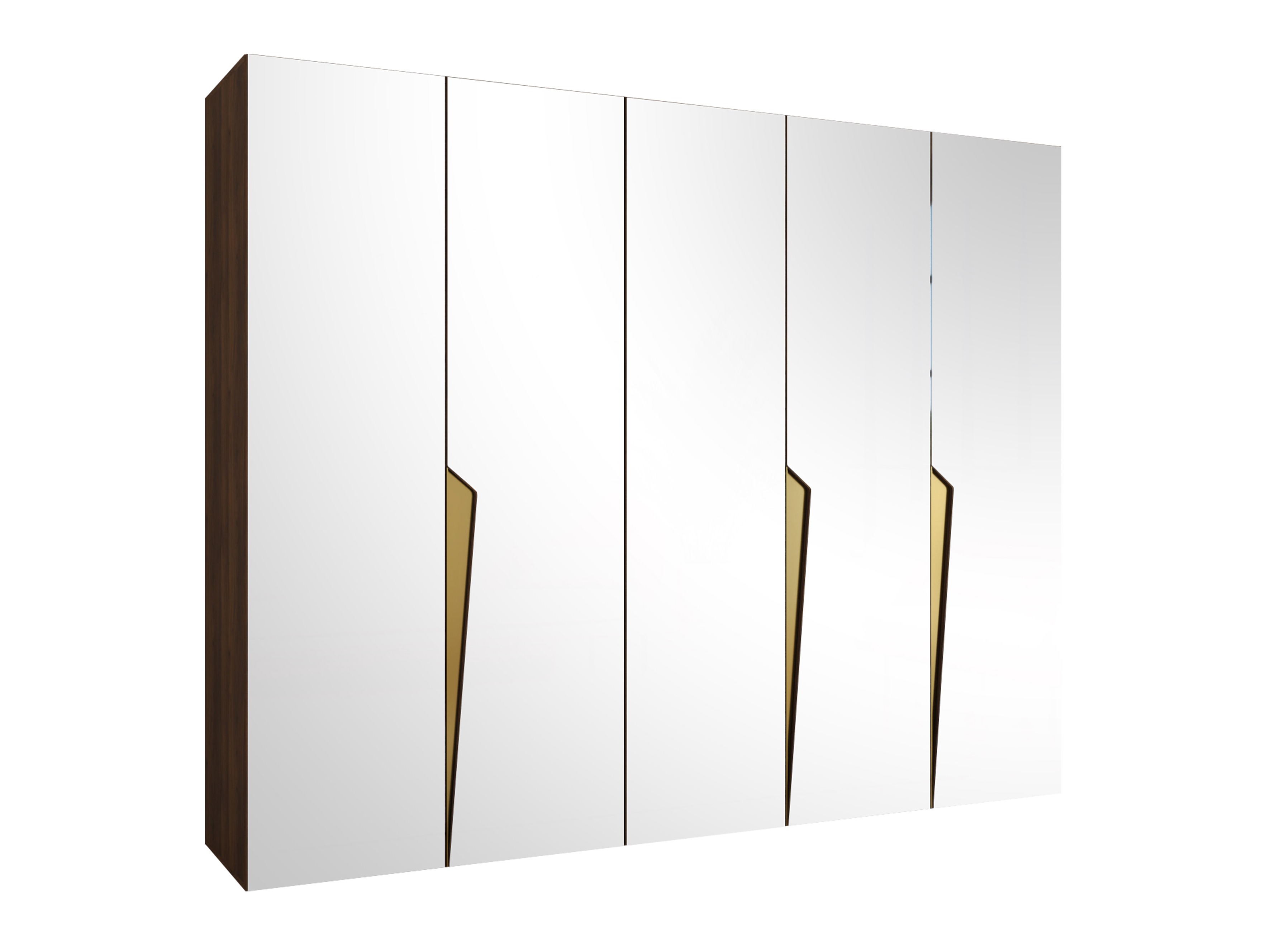 Kleiderschrank Hartford 616 (Walnussholzoptik)