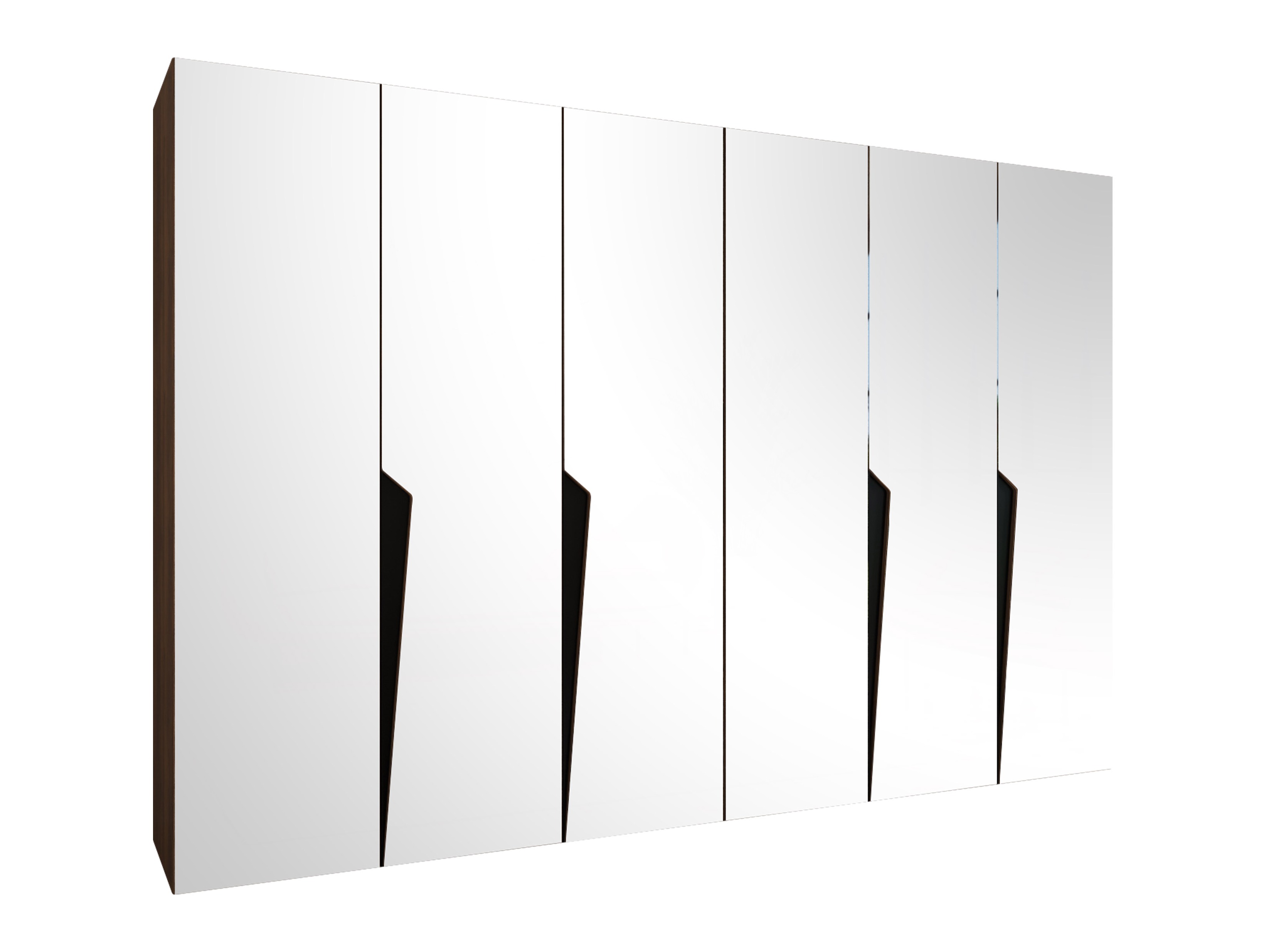 Kleiderschrank Hartford 617 (Walnussholzoptik)