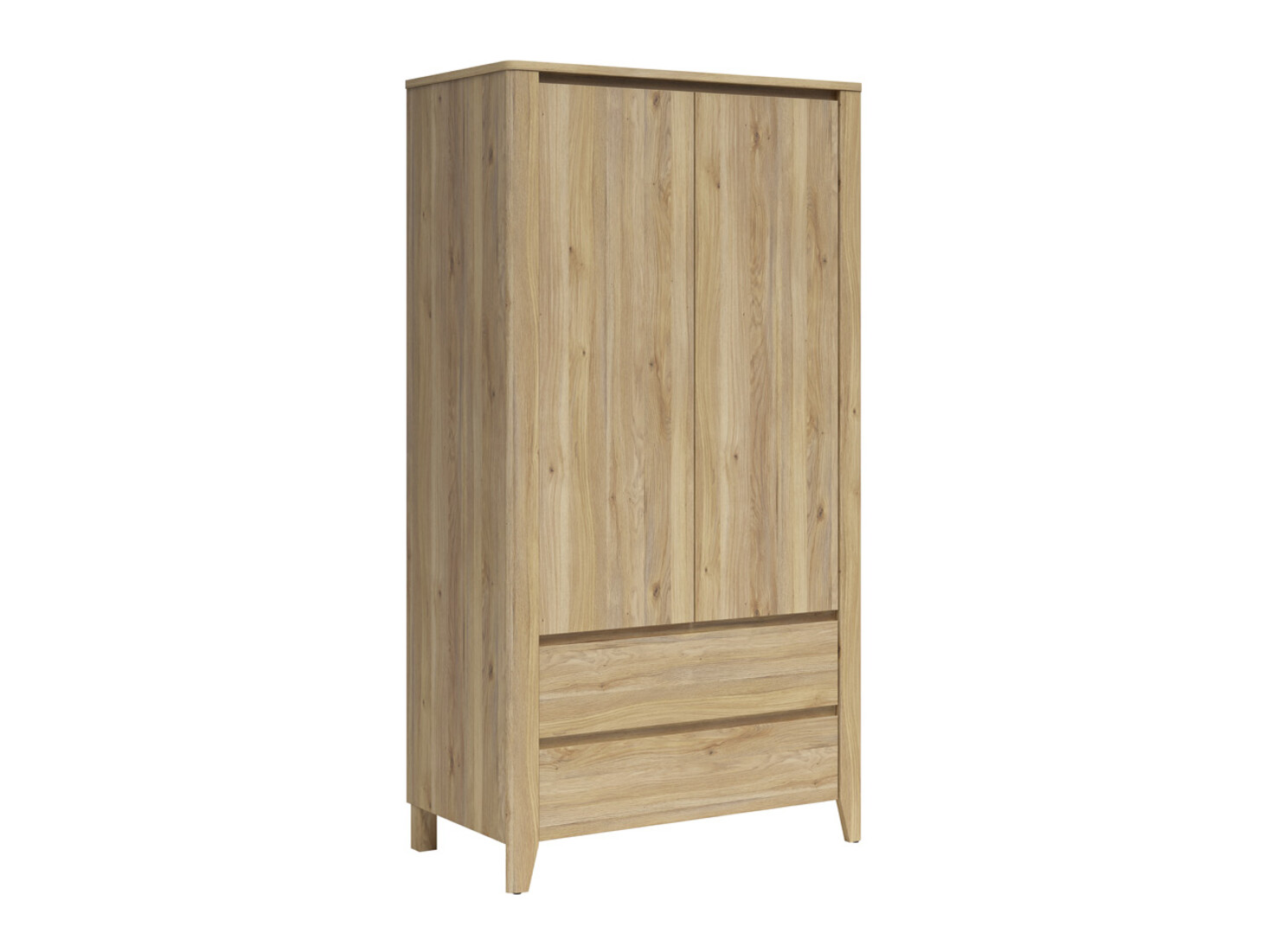 Kleiderschrank Talduno 103 (Eichenholzoptik hell)