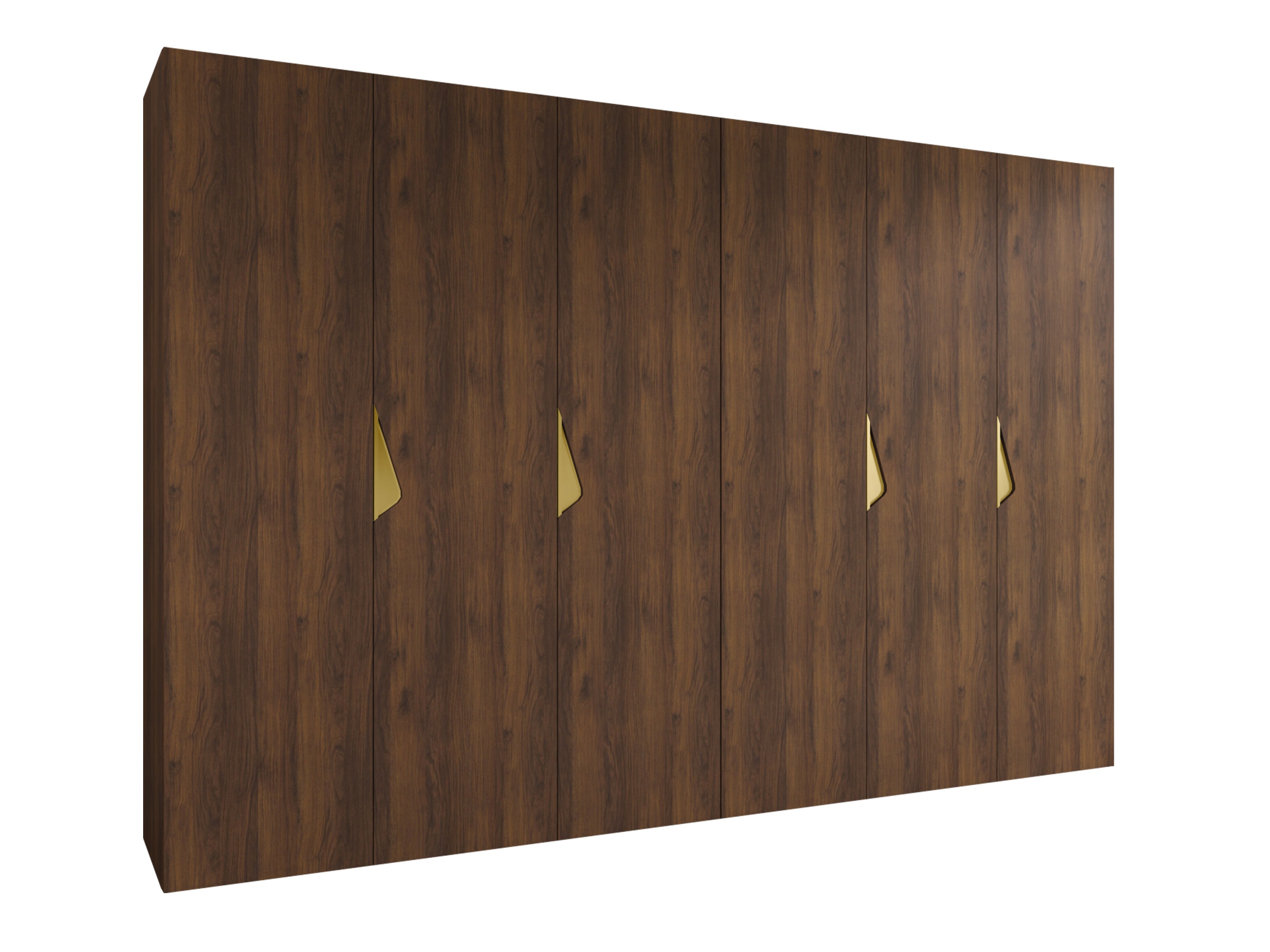 Kleiderschrank Hartford 622 (Walnussholzoptik)
