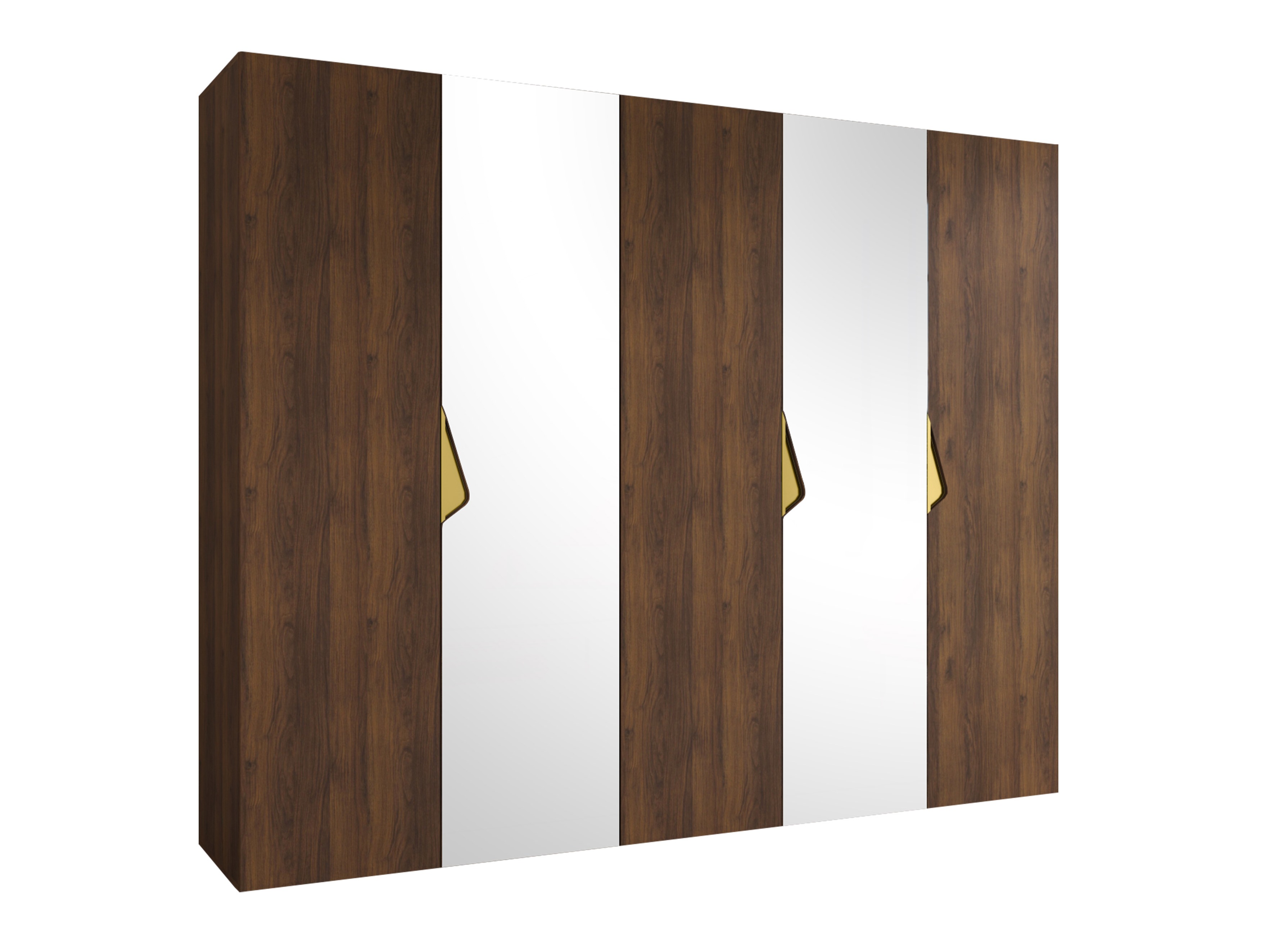 Kleiderschrank Hartford 626 (Walnussholzoptik)