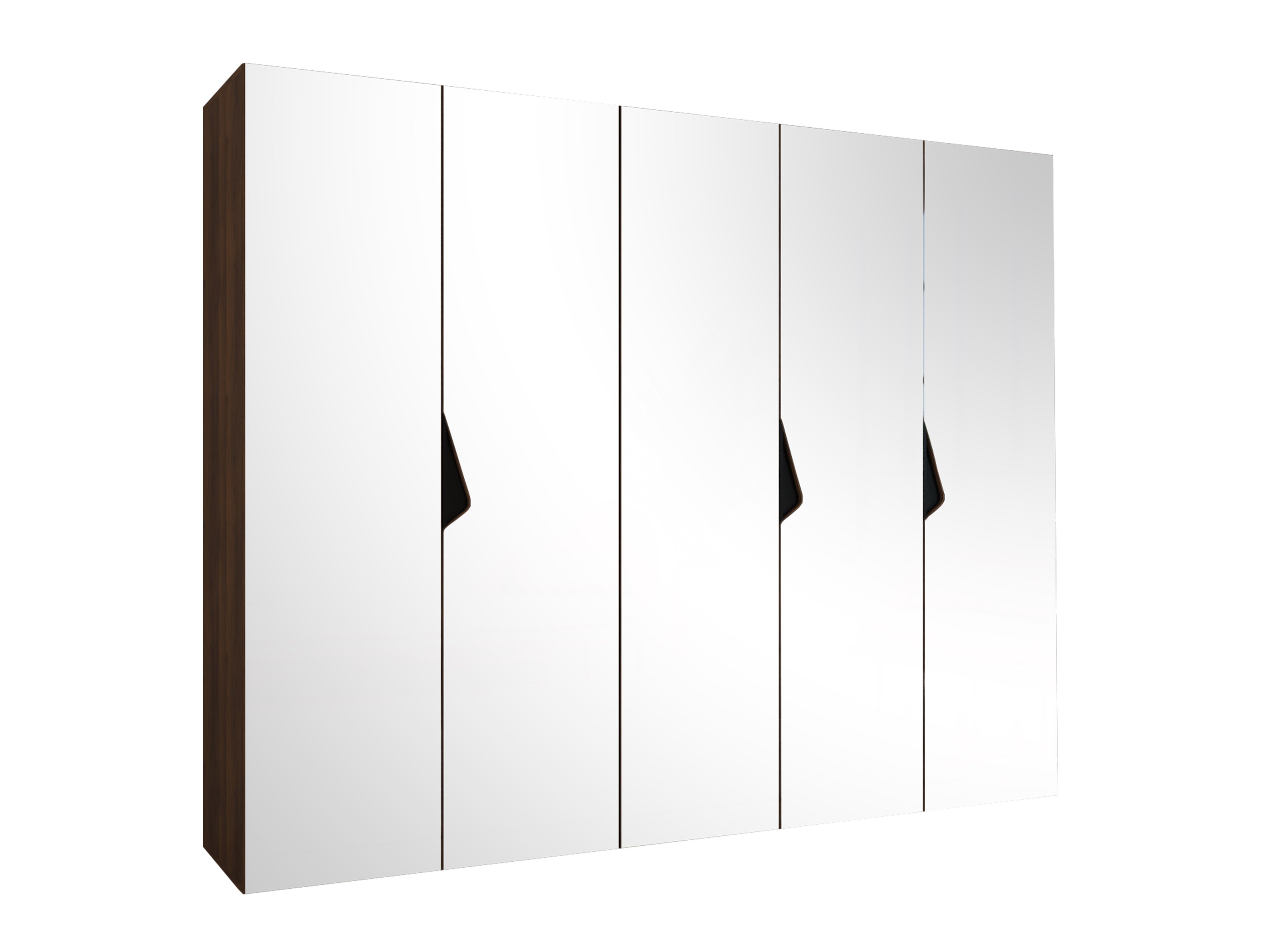 Kleiderschrank Hartford 631 (Walnussholzoptik)