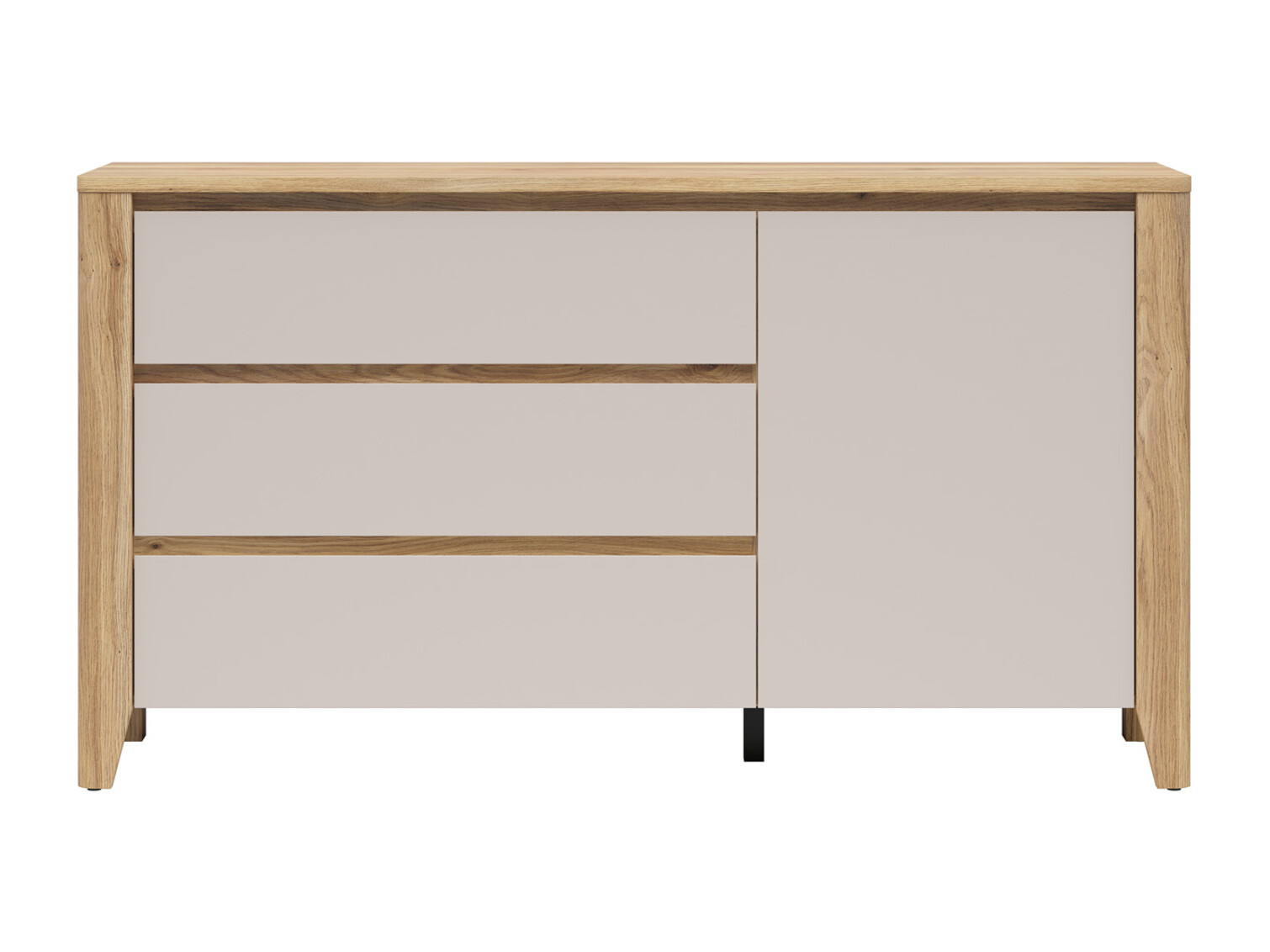 Kommode Talduno 105 (Eiche hell + Kaschmir)