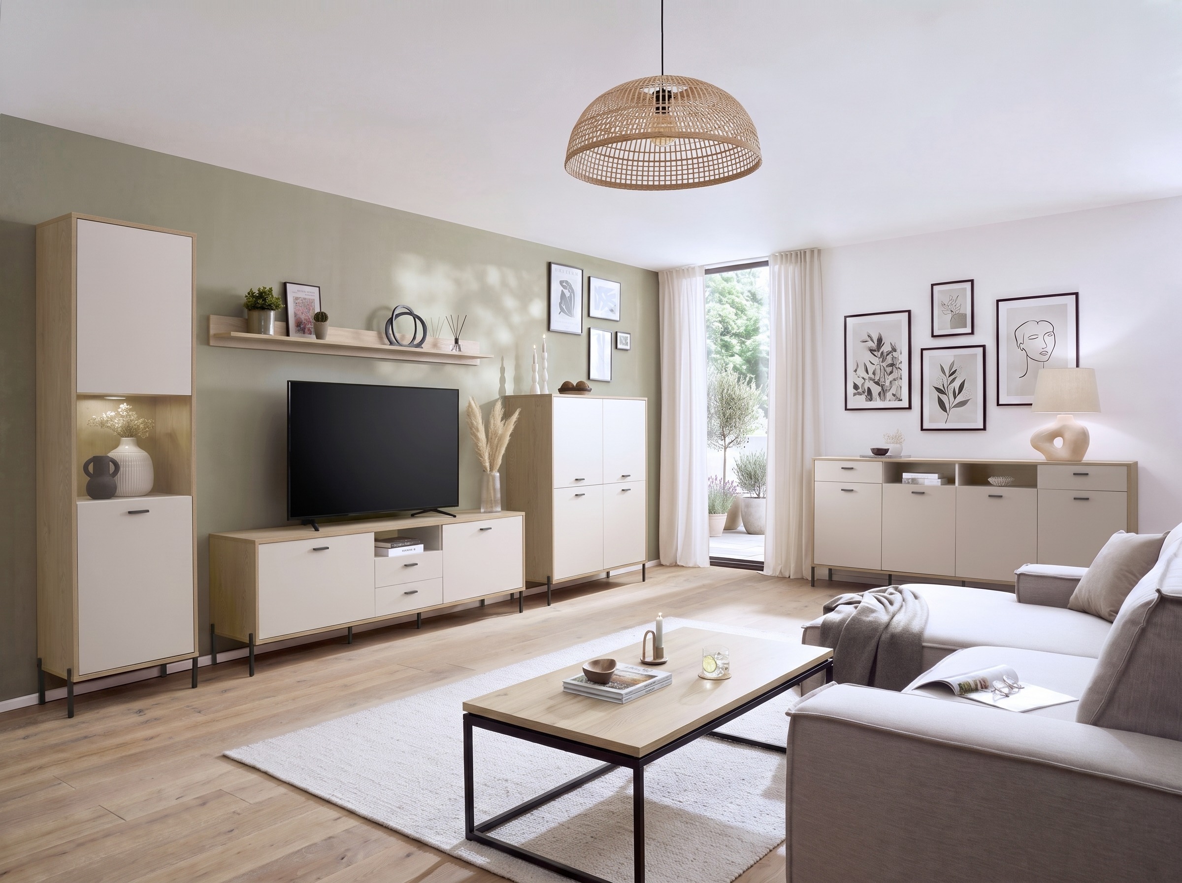 Wohnzimmer-Sets Nolveni 110