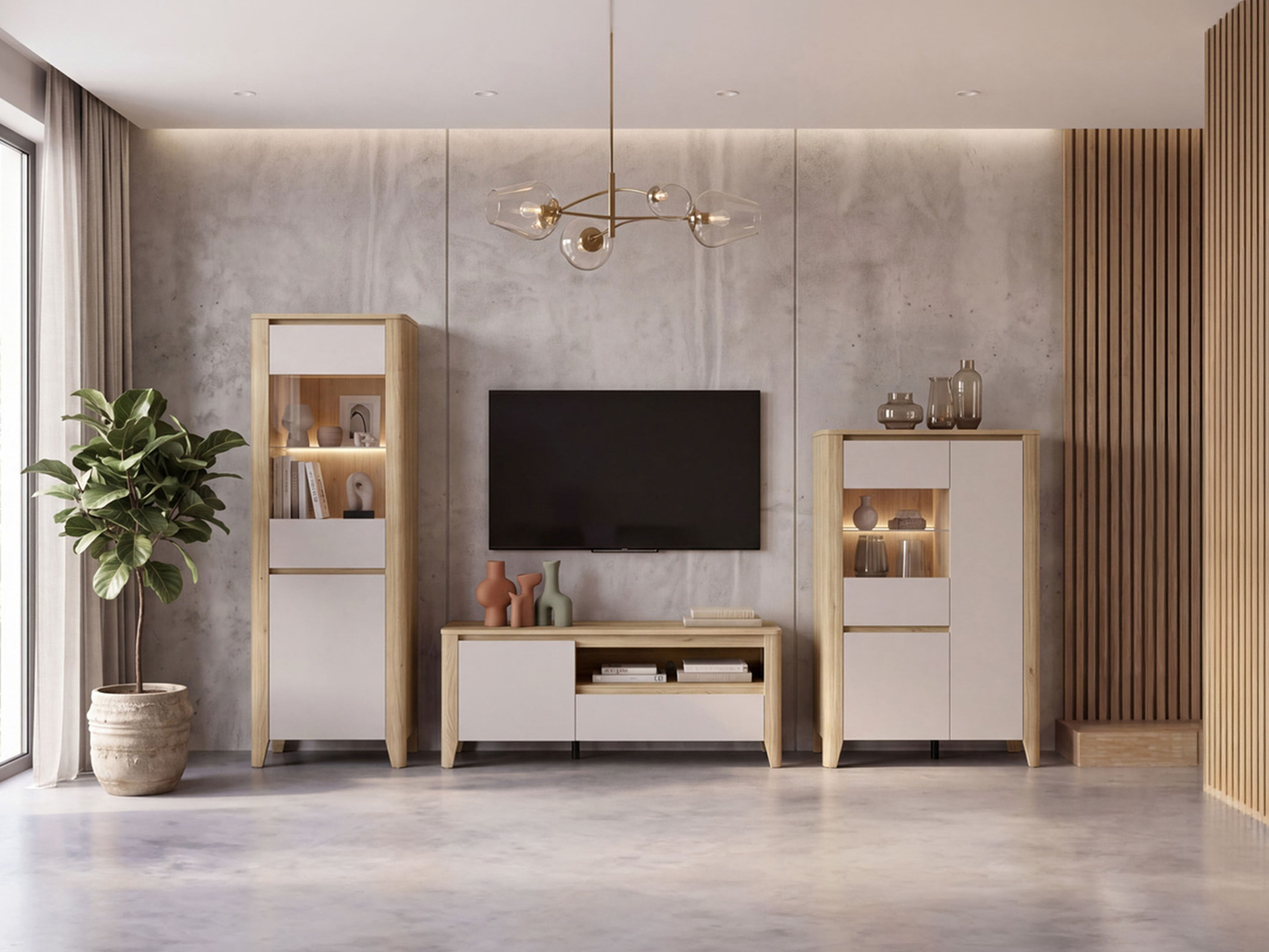 Wohnzimmer-Sets Talduno 108