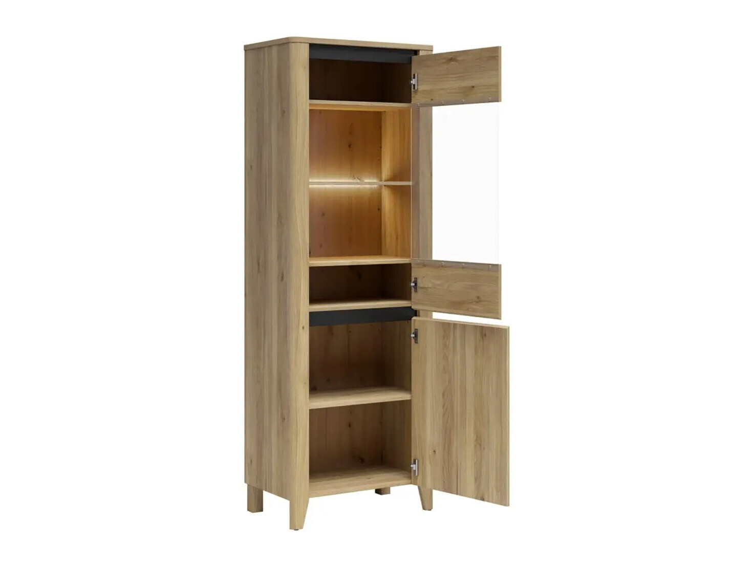 Wohnzimmer-Sets Talduno 108 (Eichenholzoptik hell)