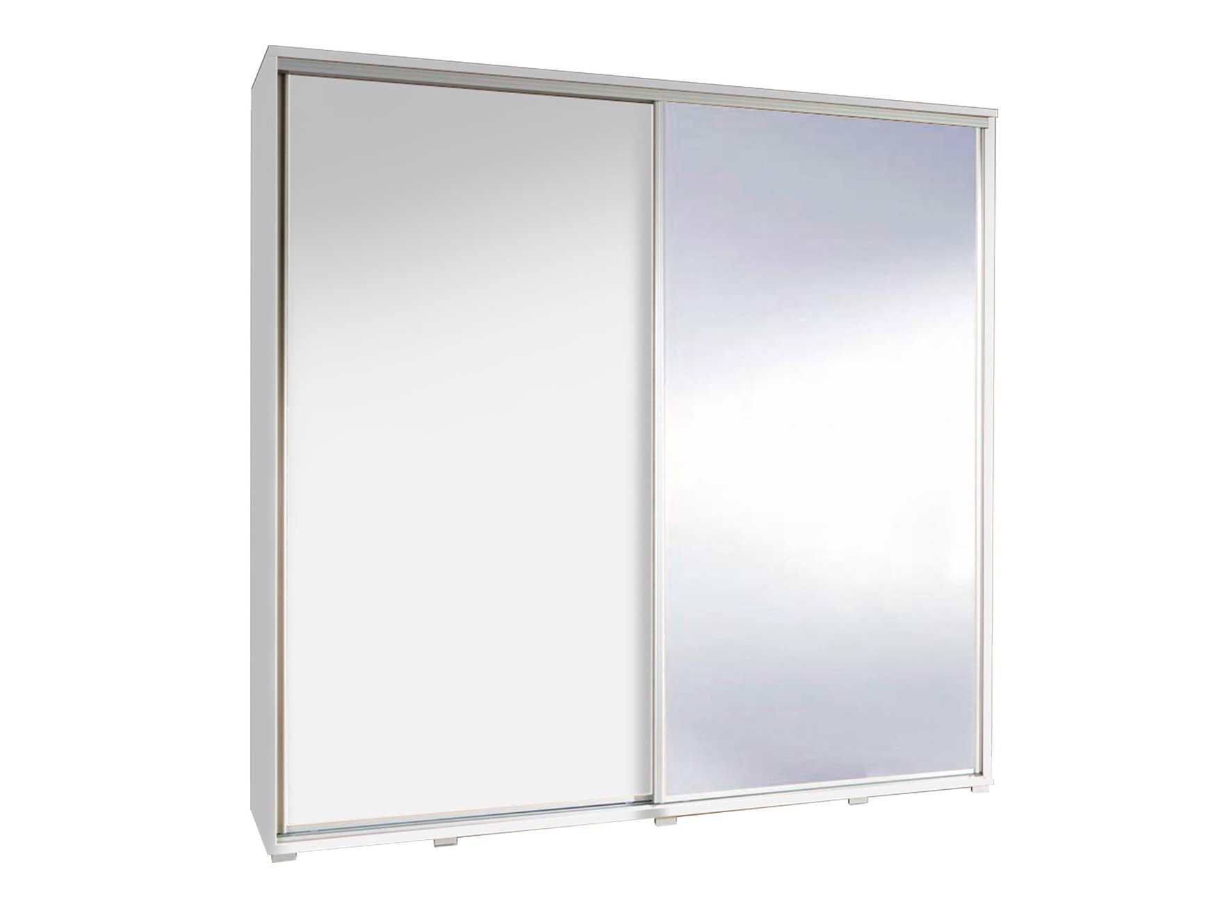 Kleiderschrank Murrieta 135 (Weiss)
