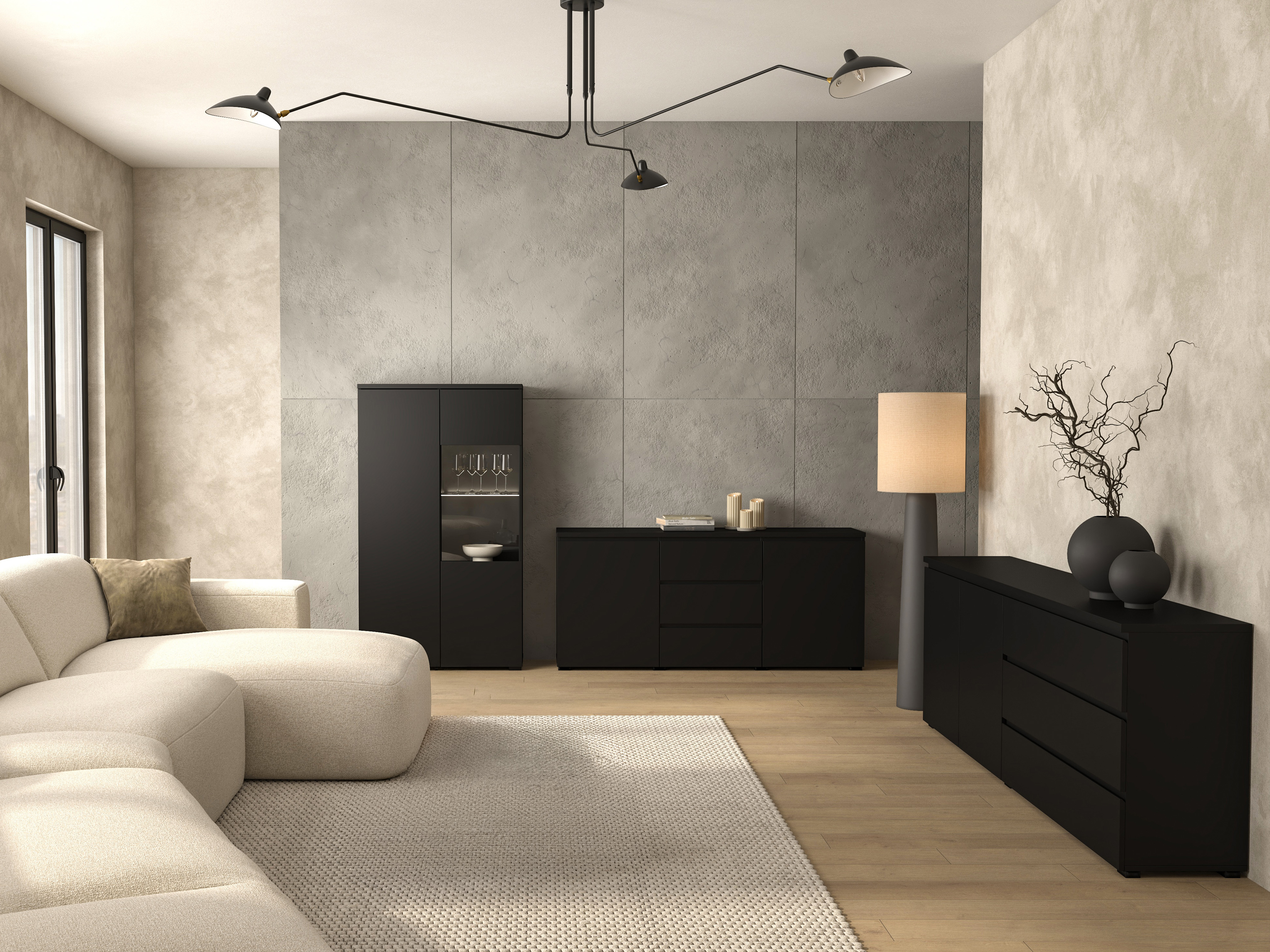 Regal Baletu 108 (Schwarz)