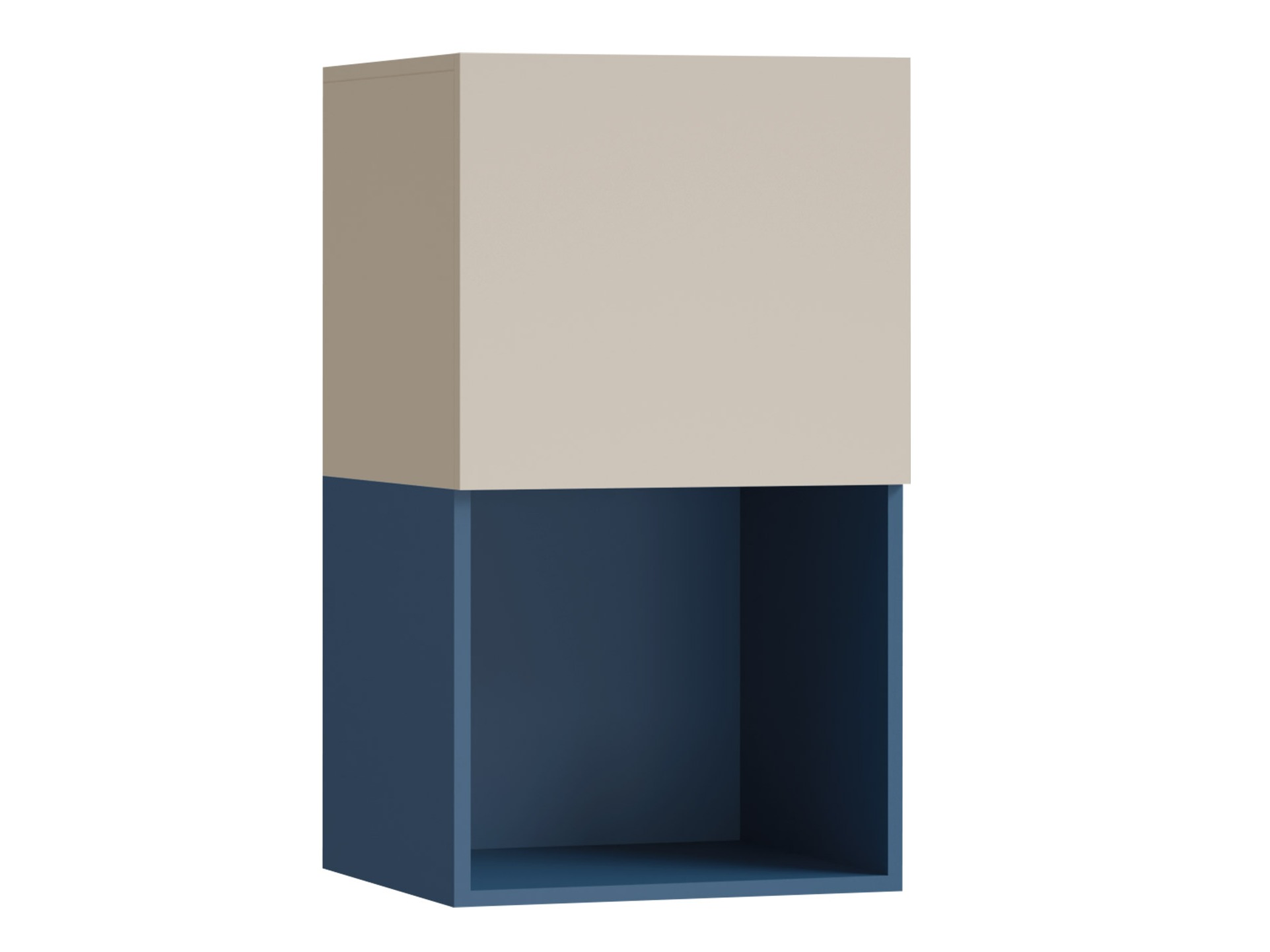 Hängeschrank Etruva 113 (Kaschmir + Blau)