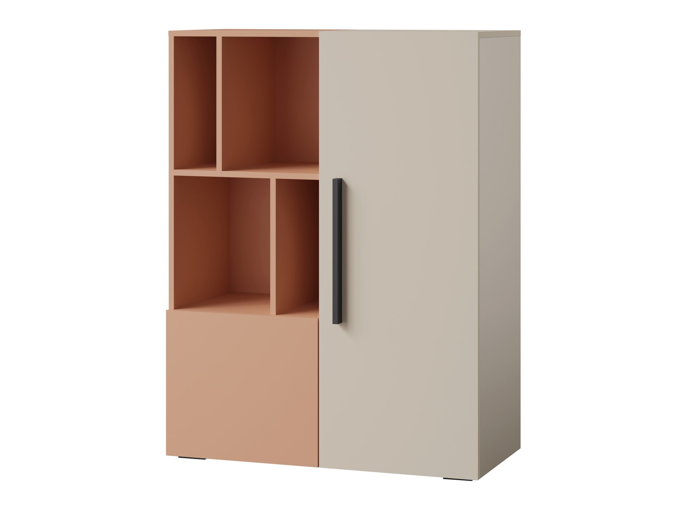 Sideboard Etruva 105 (Kaschmir + Rosa)