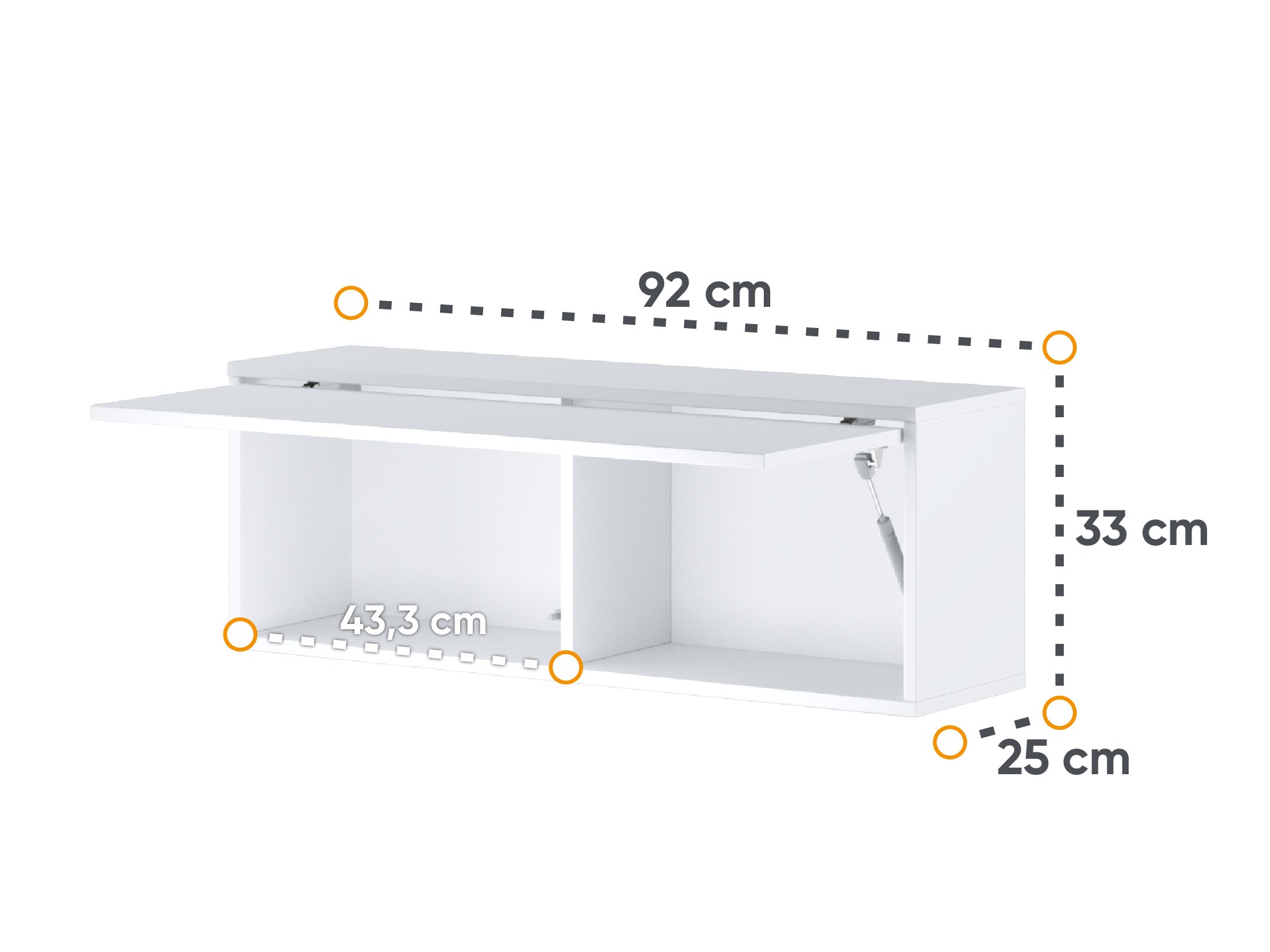 Hängeschrank Concept Lenart II (Artisan-Eiche)